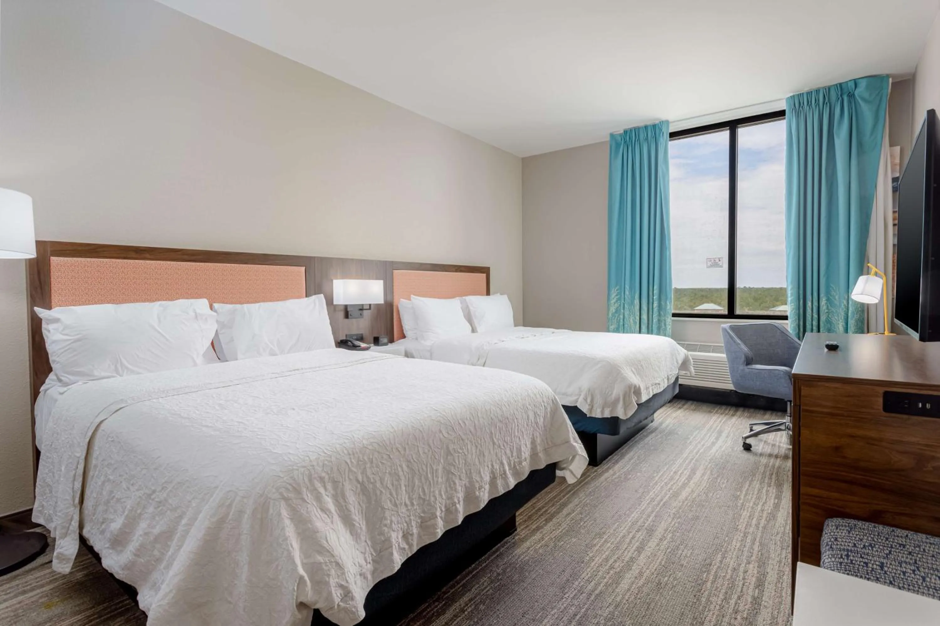 Queen Room with Two Queen Beds in Hampton Inn & Suites - Orange Beach