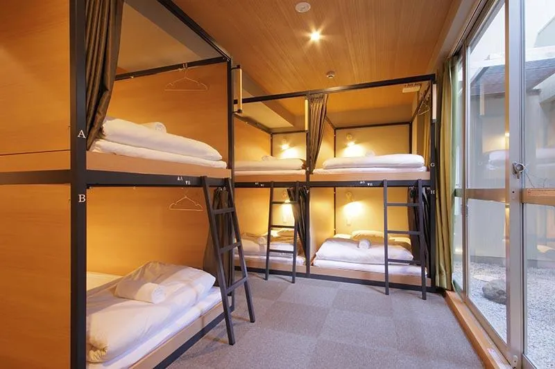 Bed in 12-Bed Mixed Dormitory Room　 in R Star Hostel Kyoto