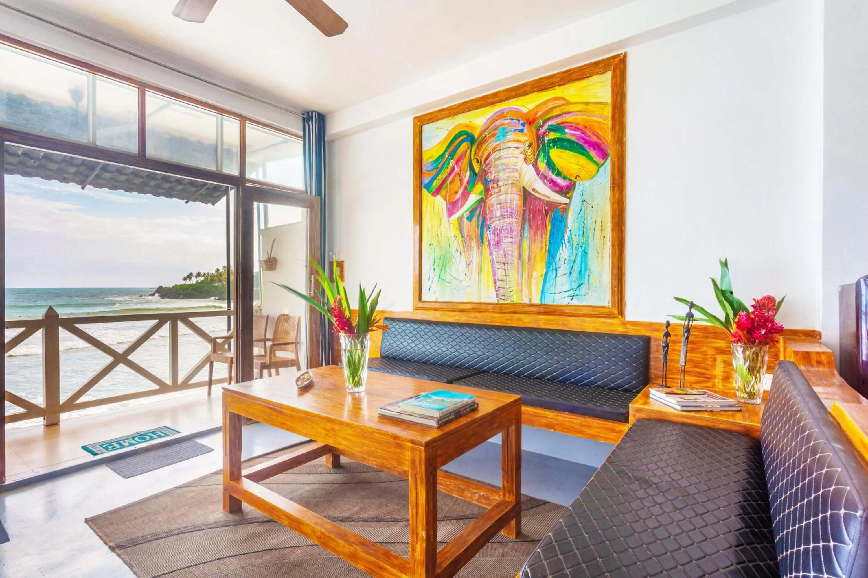 Apartment with Sea View in Villa Surf Beach