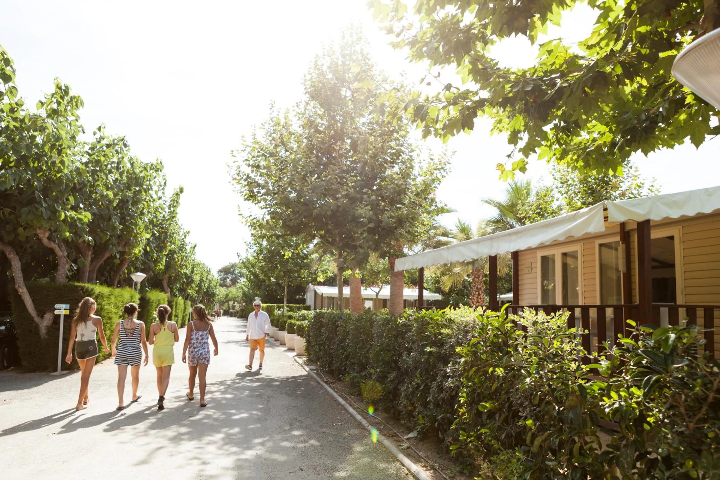 Three-Bedroom Bungalow with Air Conditioner in Camping Platja Cambrils