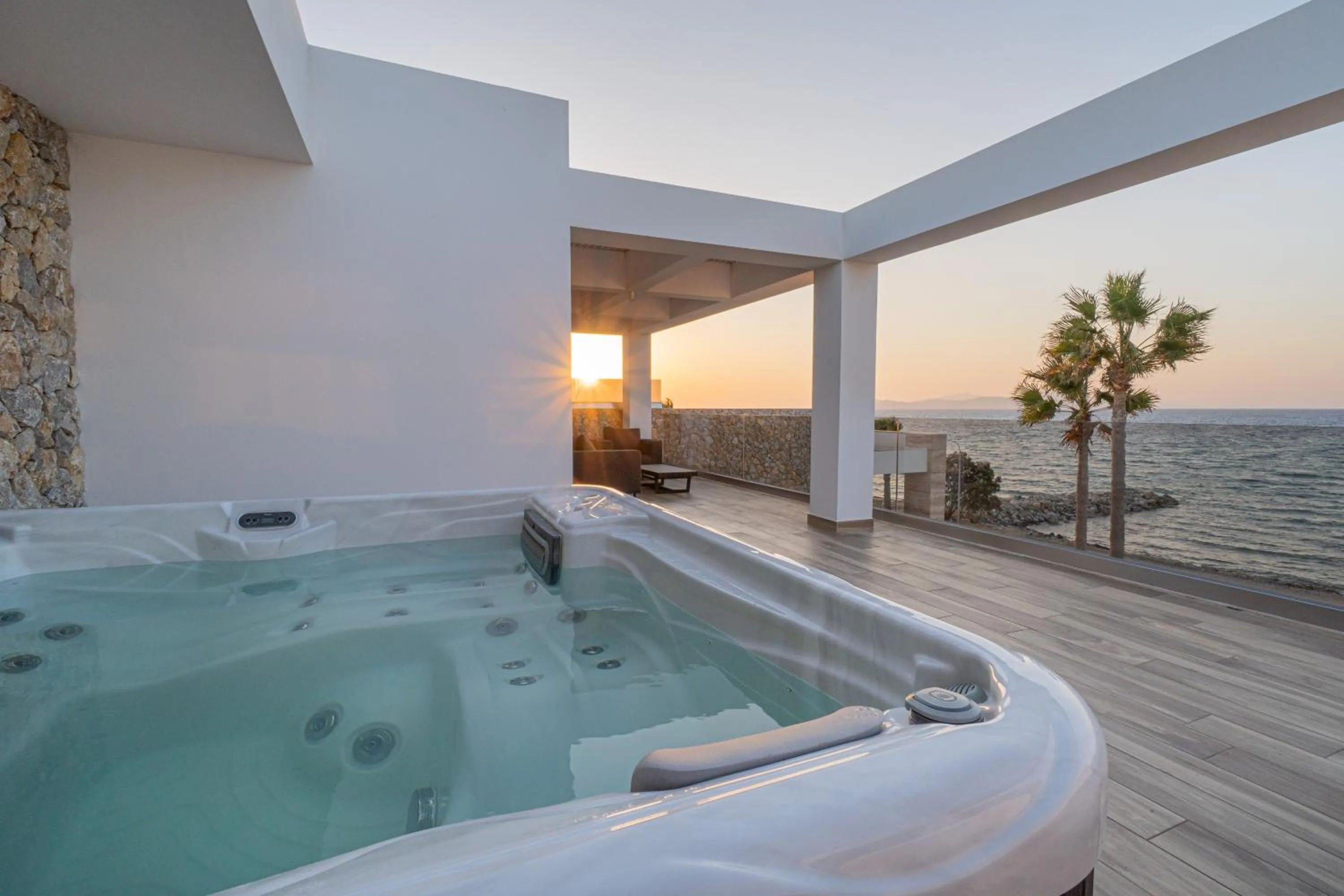 Master Suite Sea View with Outdoor Jacuzzi in Lango Design Hotel & Spa, Adults Only