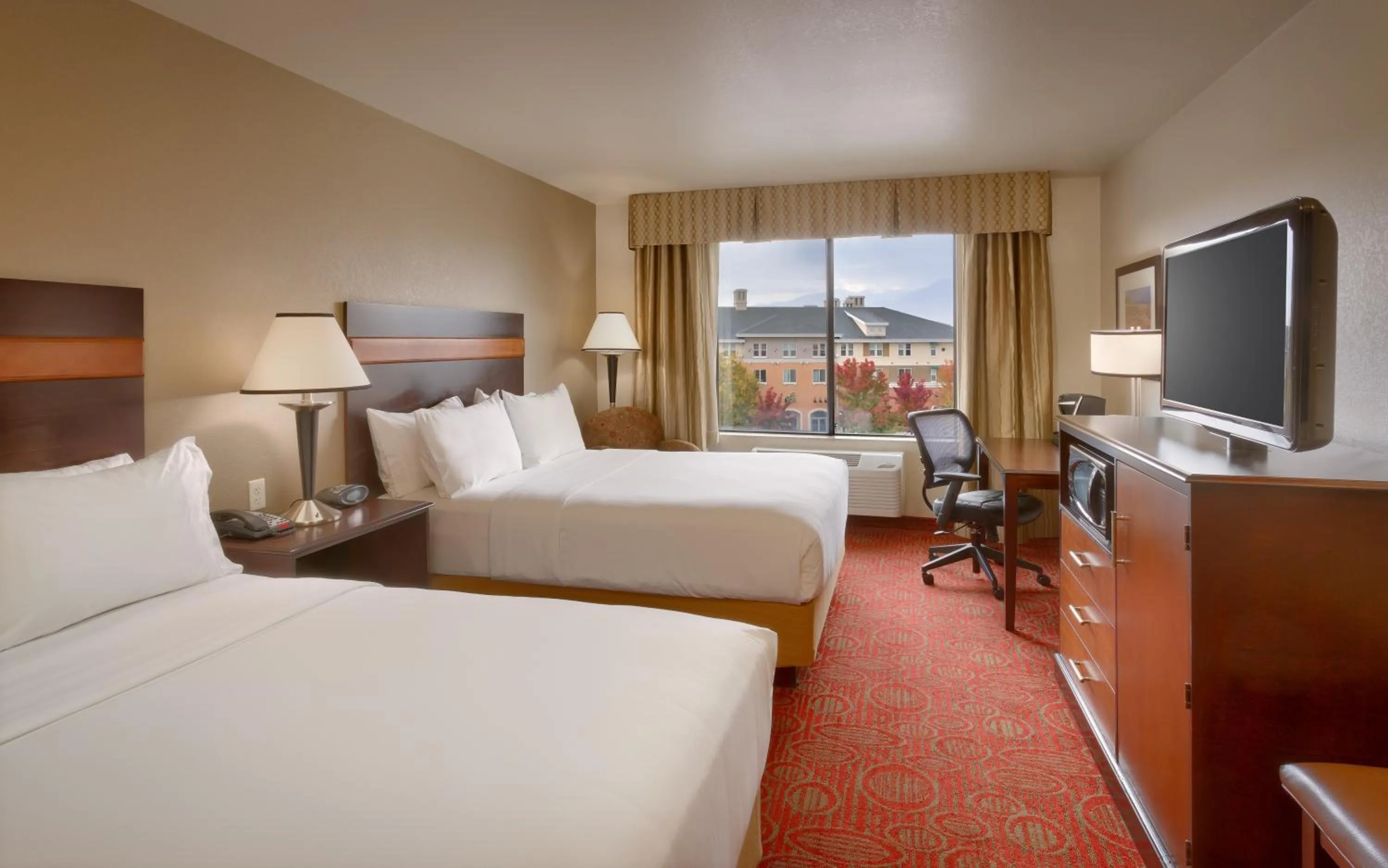 Queen Suite with Two Queen Beds - Mobility Accessible in Holiday Inn Express & Suites Orem-North Provo