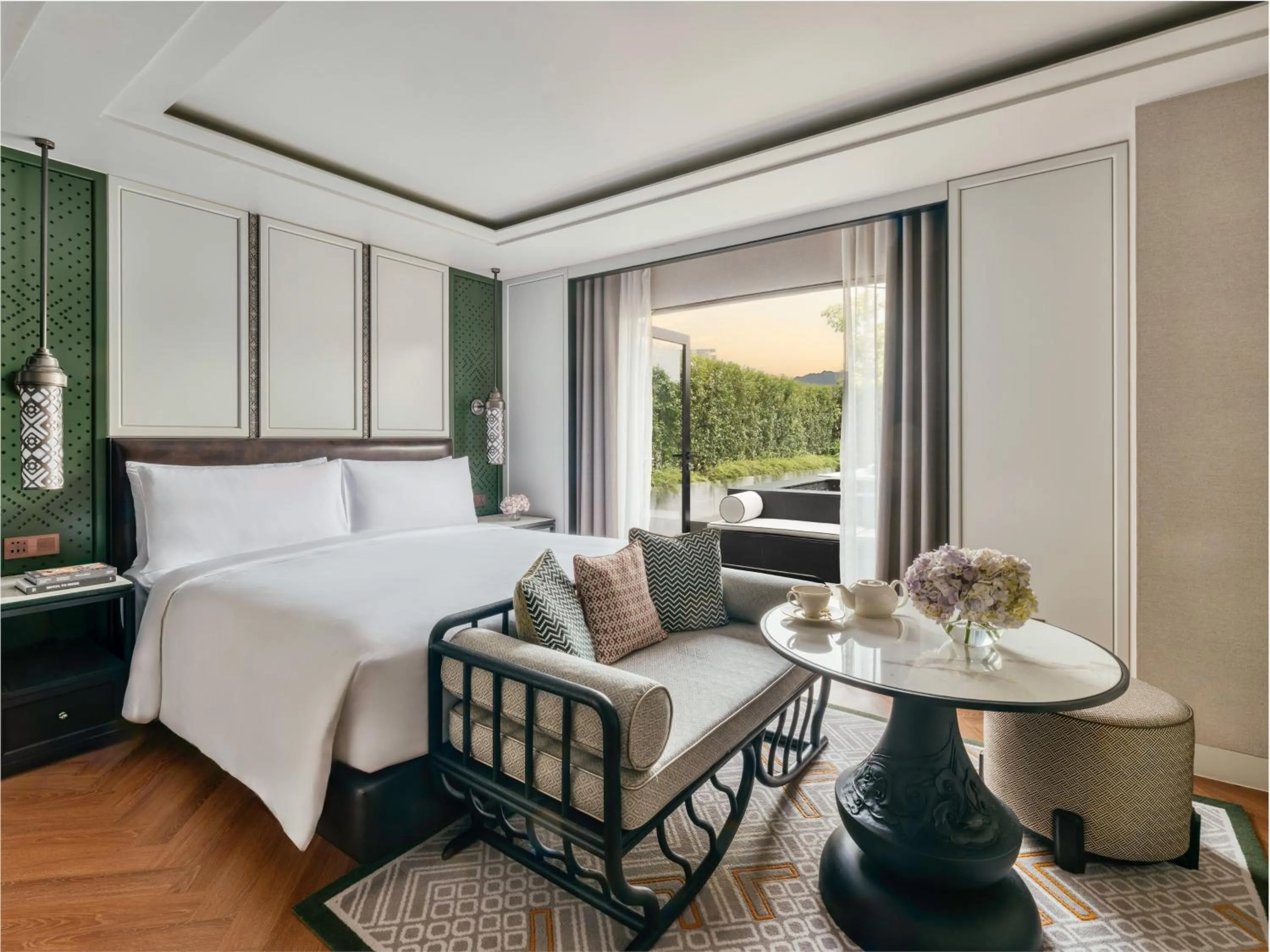 Classic King Room with Terrace and Outdoor Hot Tub in InterContinental Chiang Mai The Mae Ping by IHG