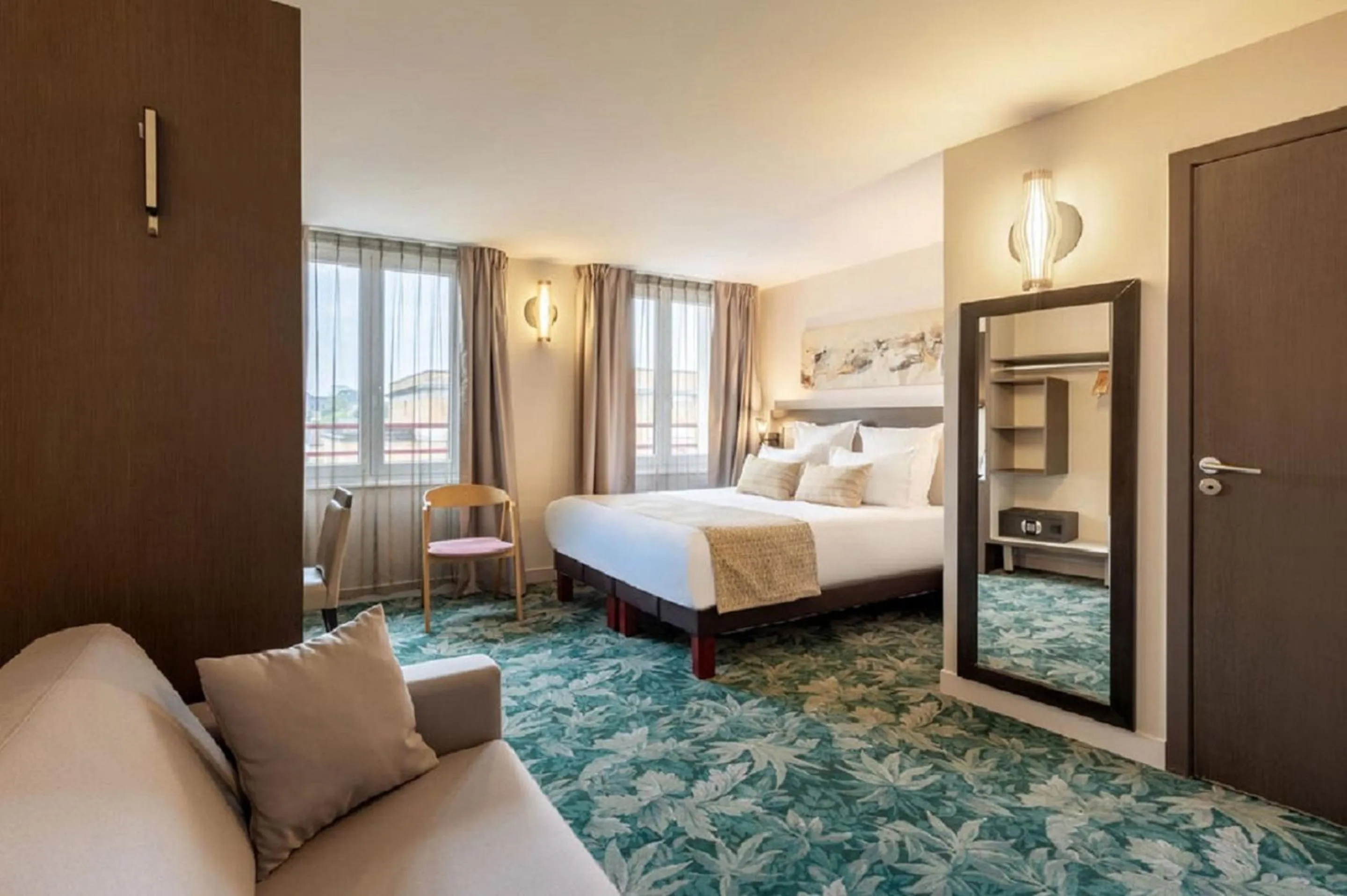 Standard Family Room in Best Western Plus Hôtel Belfort Centre Gare