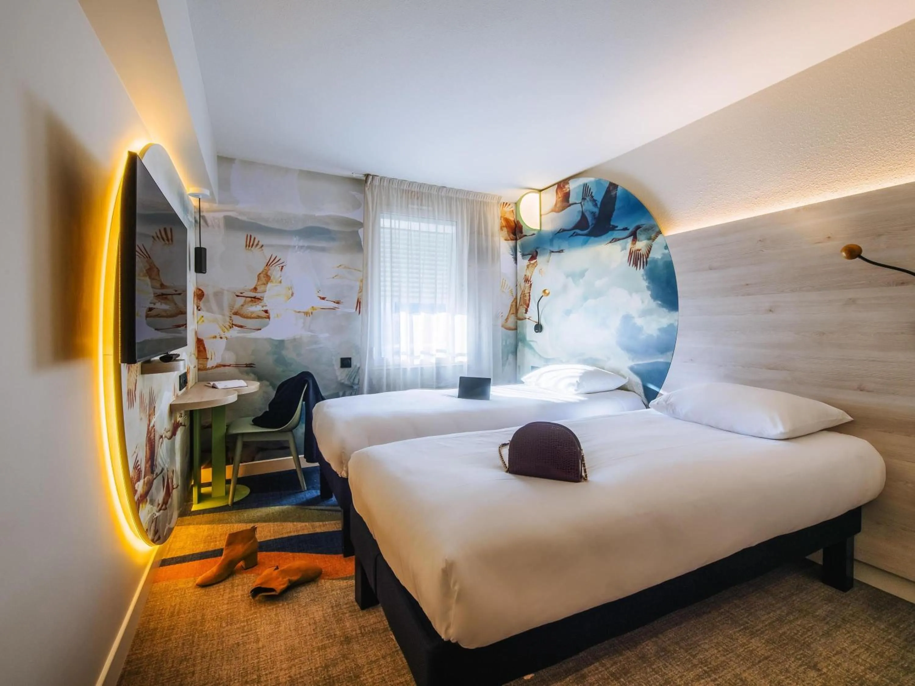 Standard Two Single Bed in ibis Styles Antibes