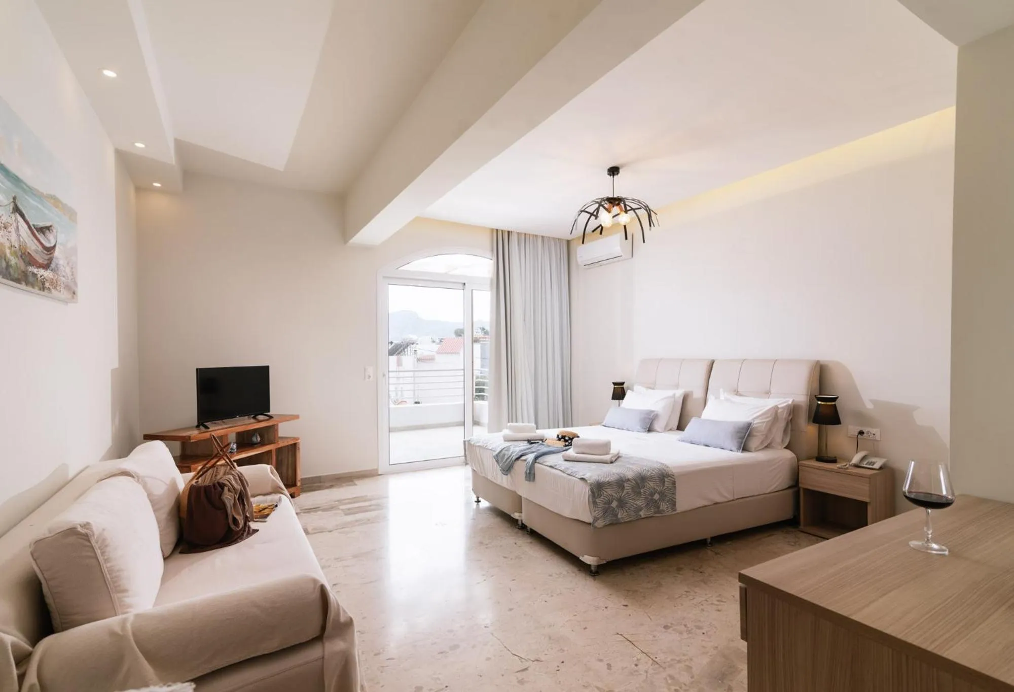 Junior Suite with Pool View in Myrtis Spa Hotel