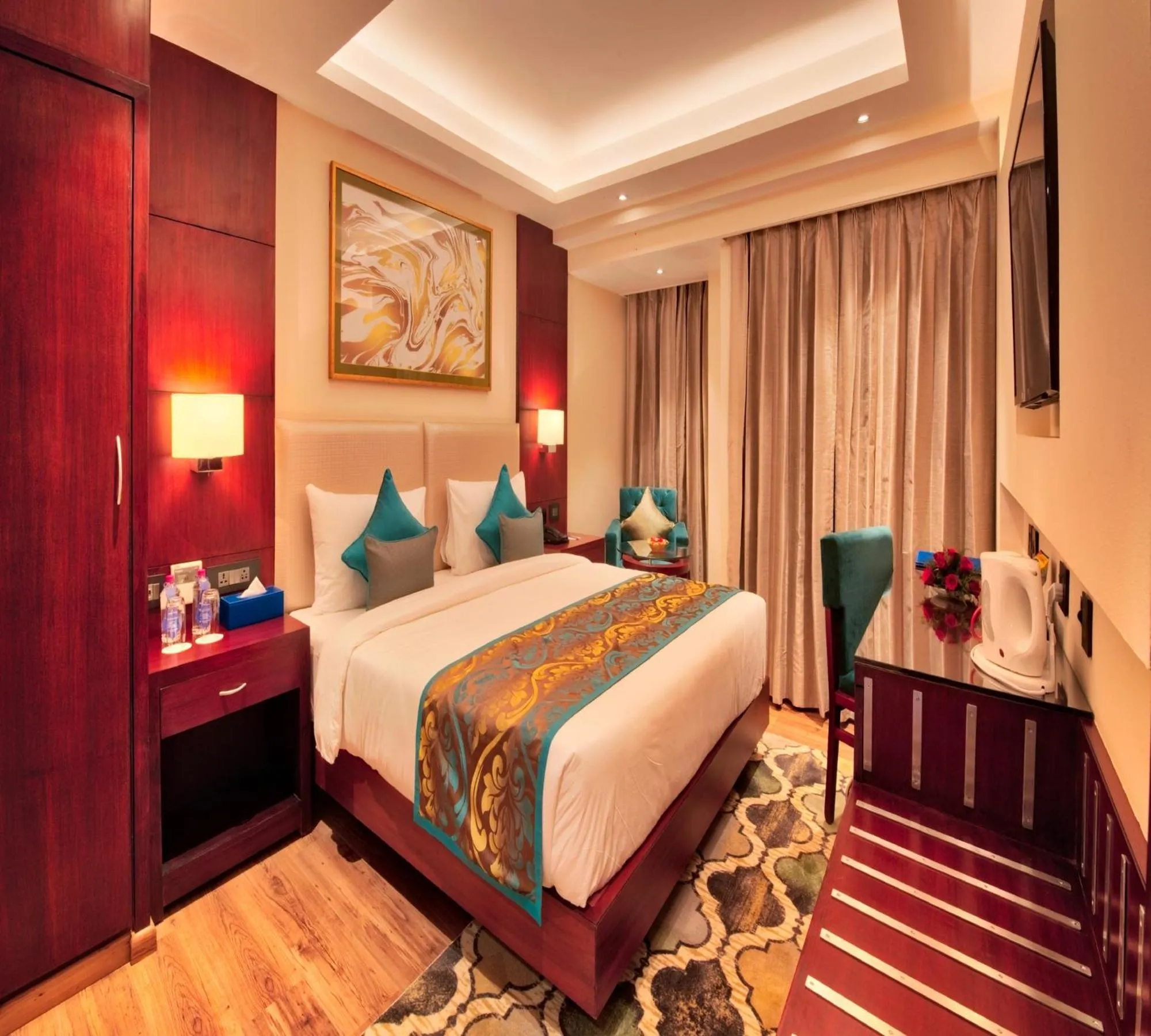 Standard Double Room (1+1 Happy Hour from 11am - 6pm)  in Golden Tulip Essential Jaipur