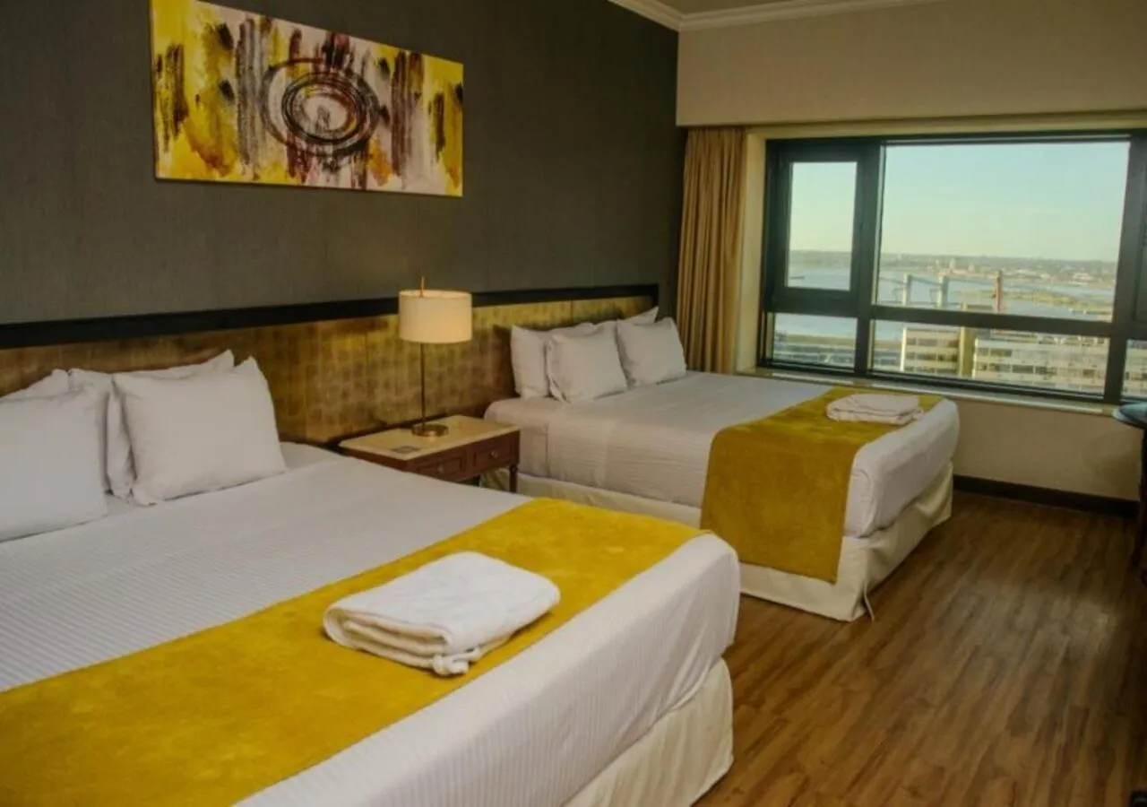 King Room with Two King Beds and Bay View in Radisson Montevideo Victoria Plaza Hotel