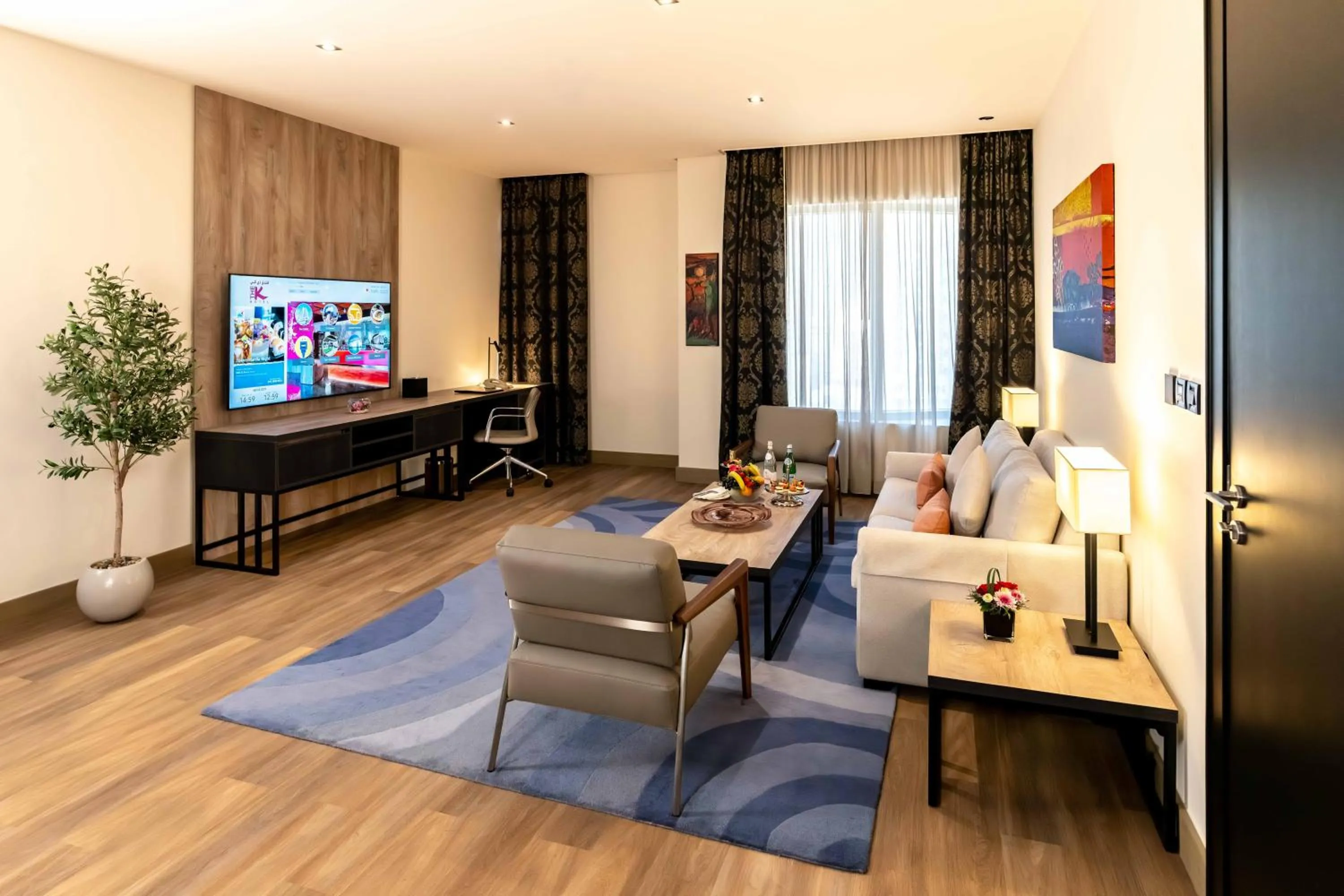 Premium One-Bedroom King Suite with Kitchen - single occupancy in The K Hotel