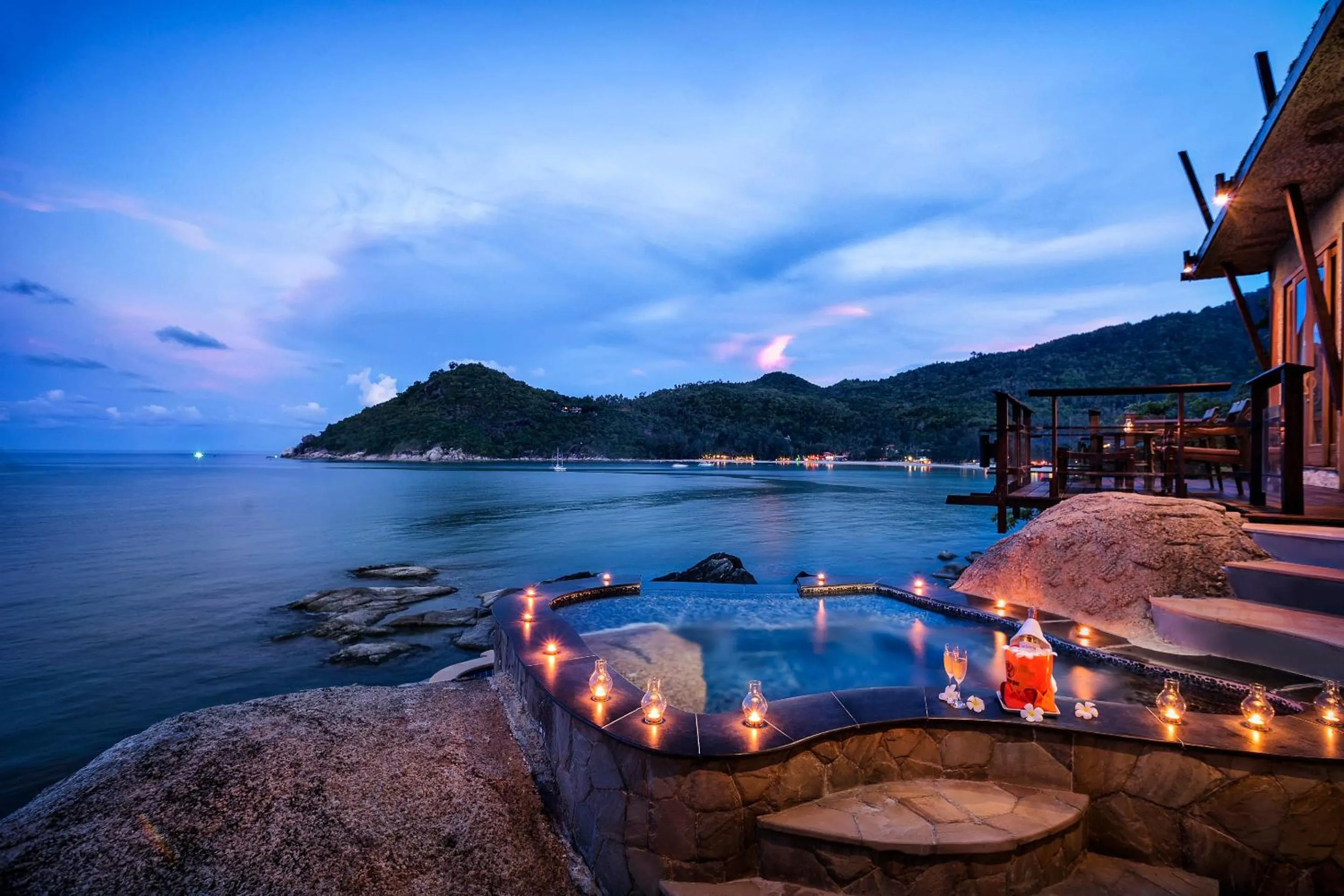 Presidential Pool Suite with Private Pool and Sea View in Panviman Resort Koh Phangan