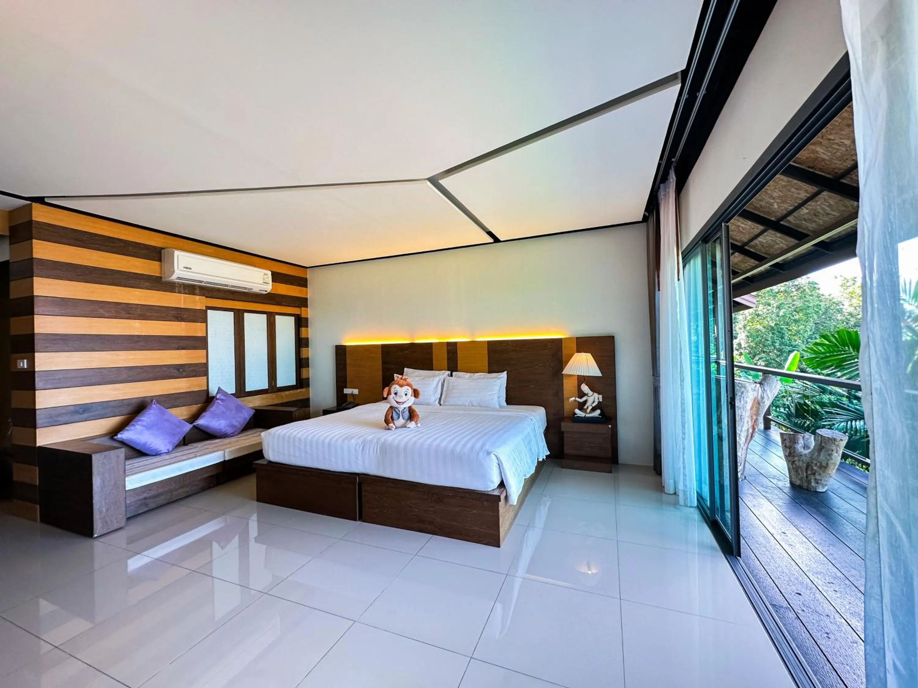 Deluxe Double or Twin Villa with Sunset in Secret Cliff Resort & Restaurant - SHA Plus