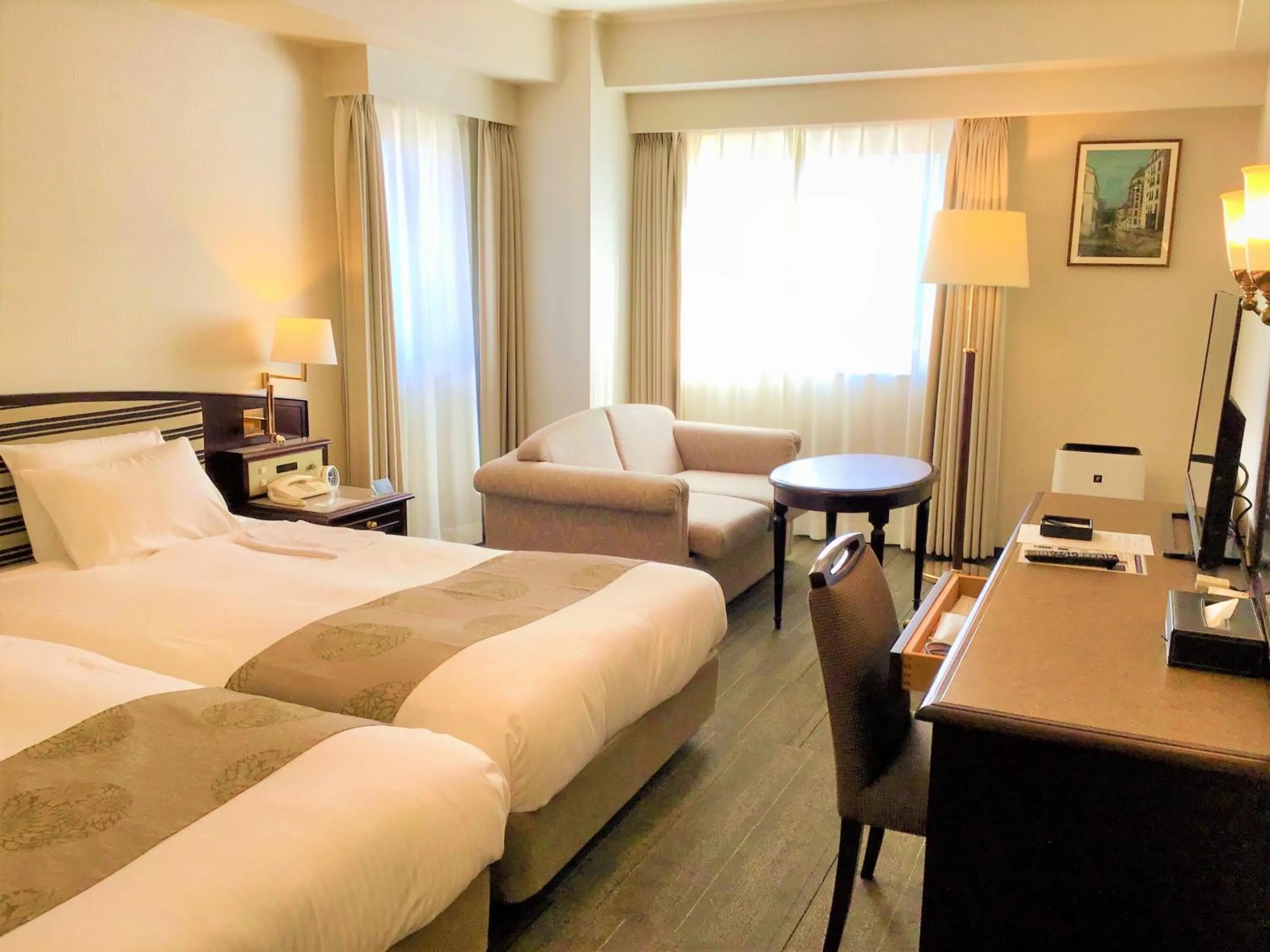 Deluxe Twin Room -Non-Smoking in Hotel Sankyo Fukushima