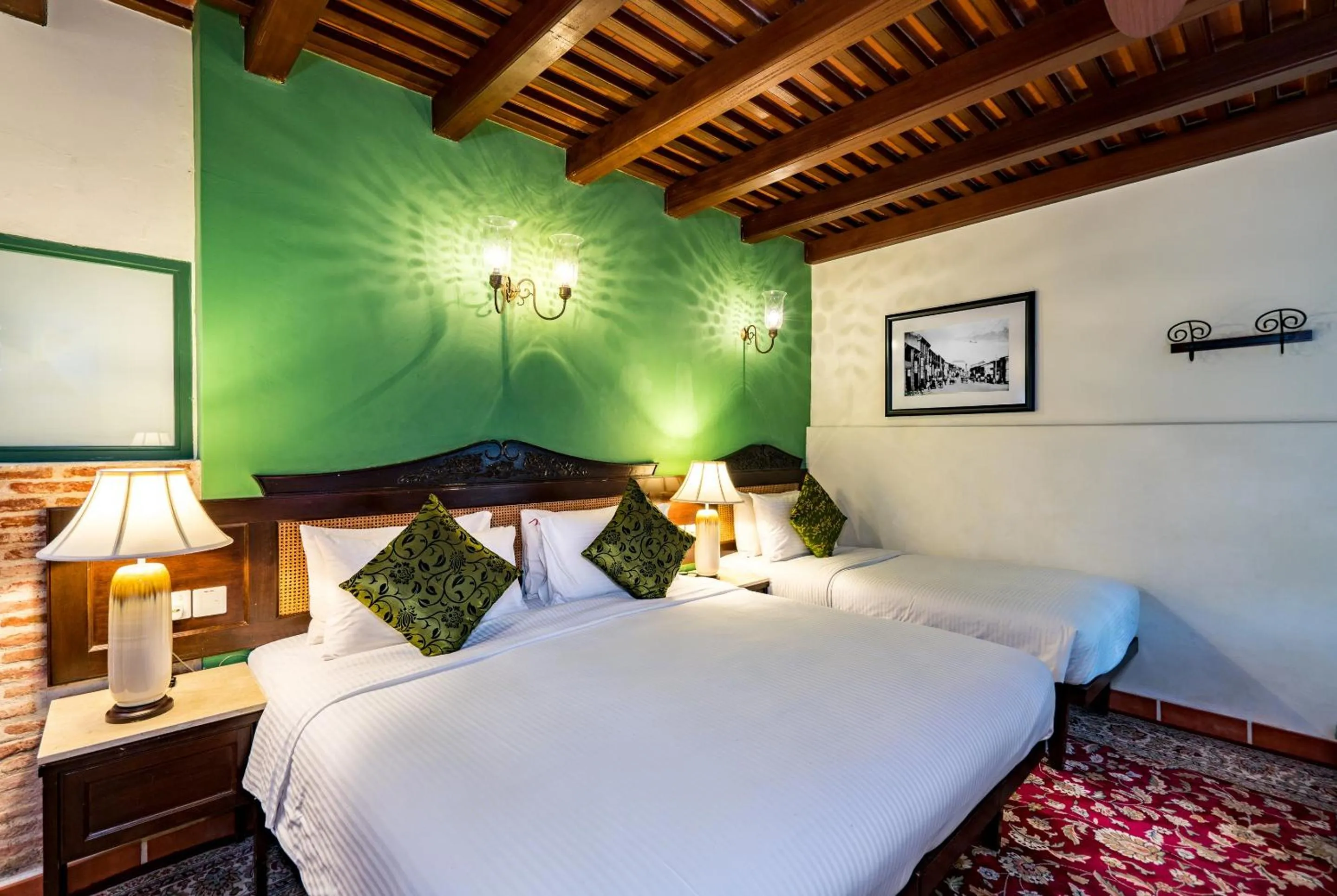 Family Room with Garden View in Yeng Keng Hotel