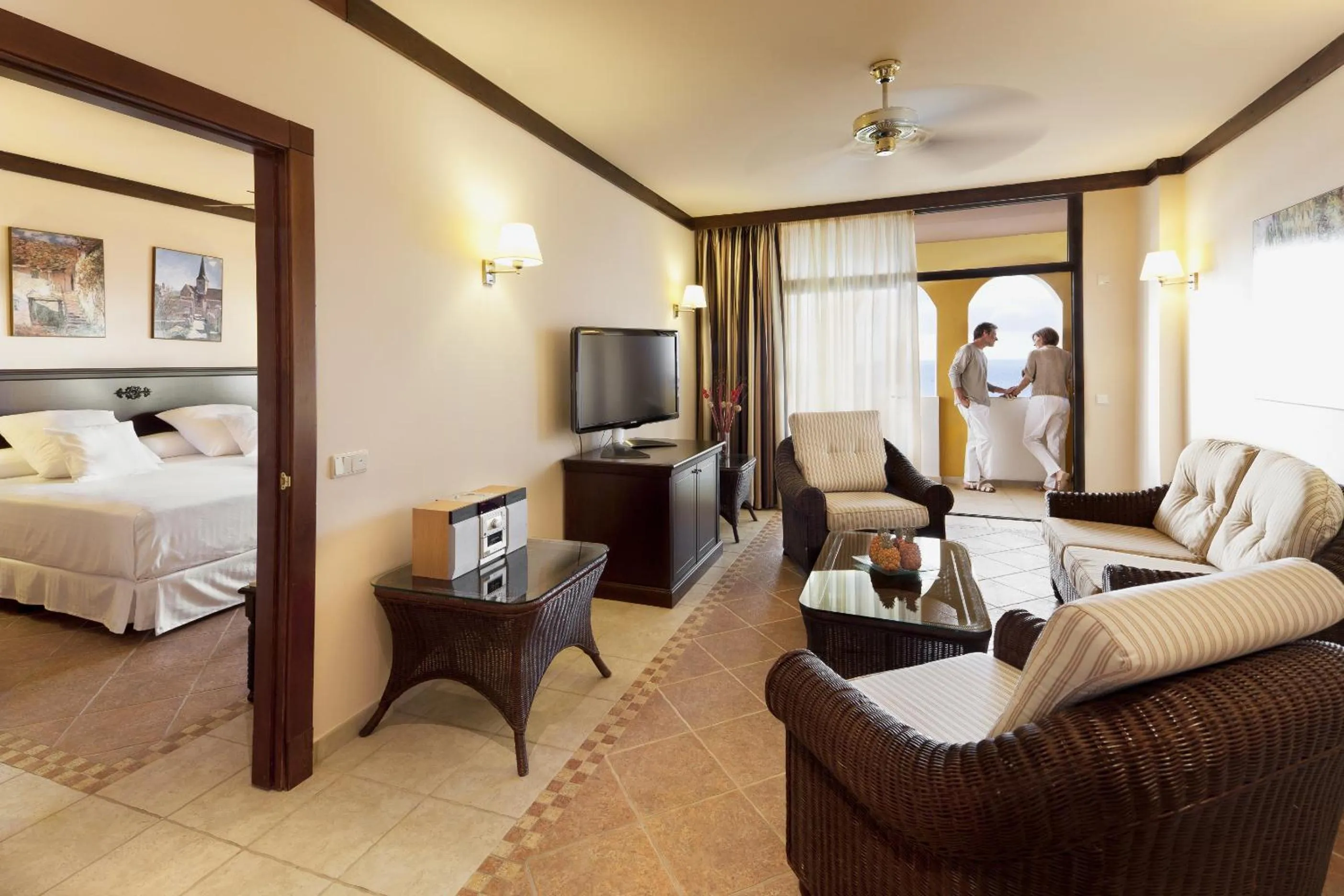 Deluxe Suite with Sea View in Occidental Jandía Royal Level - Adults Only