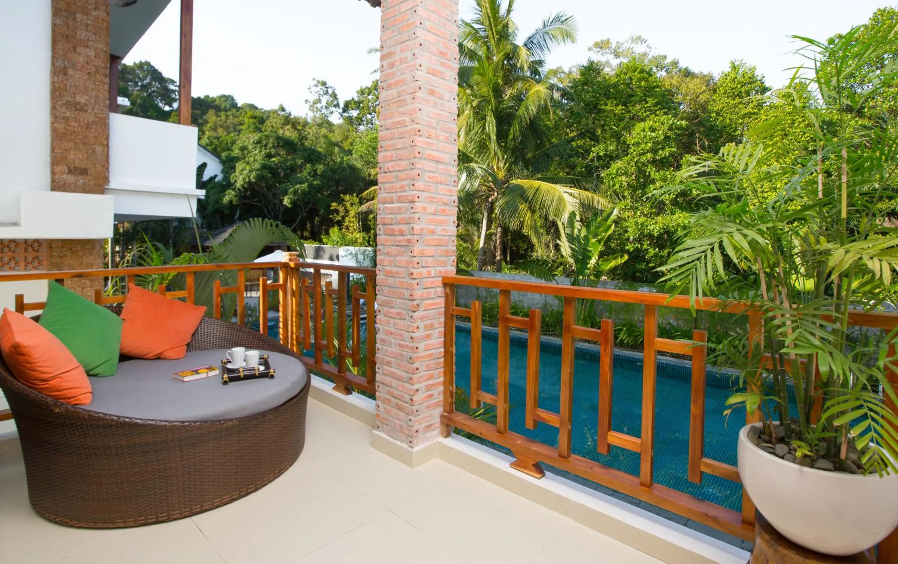 Luxury King Room with Pool View in Nadine Phu Quoc Resort & Spa