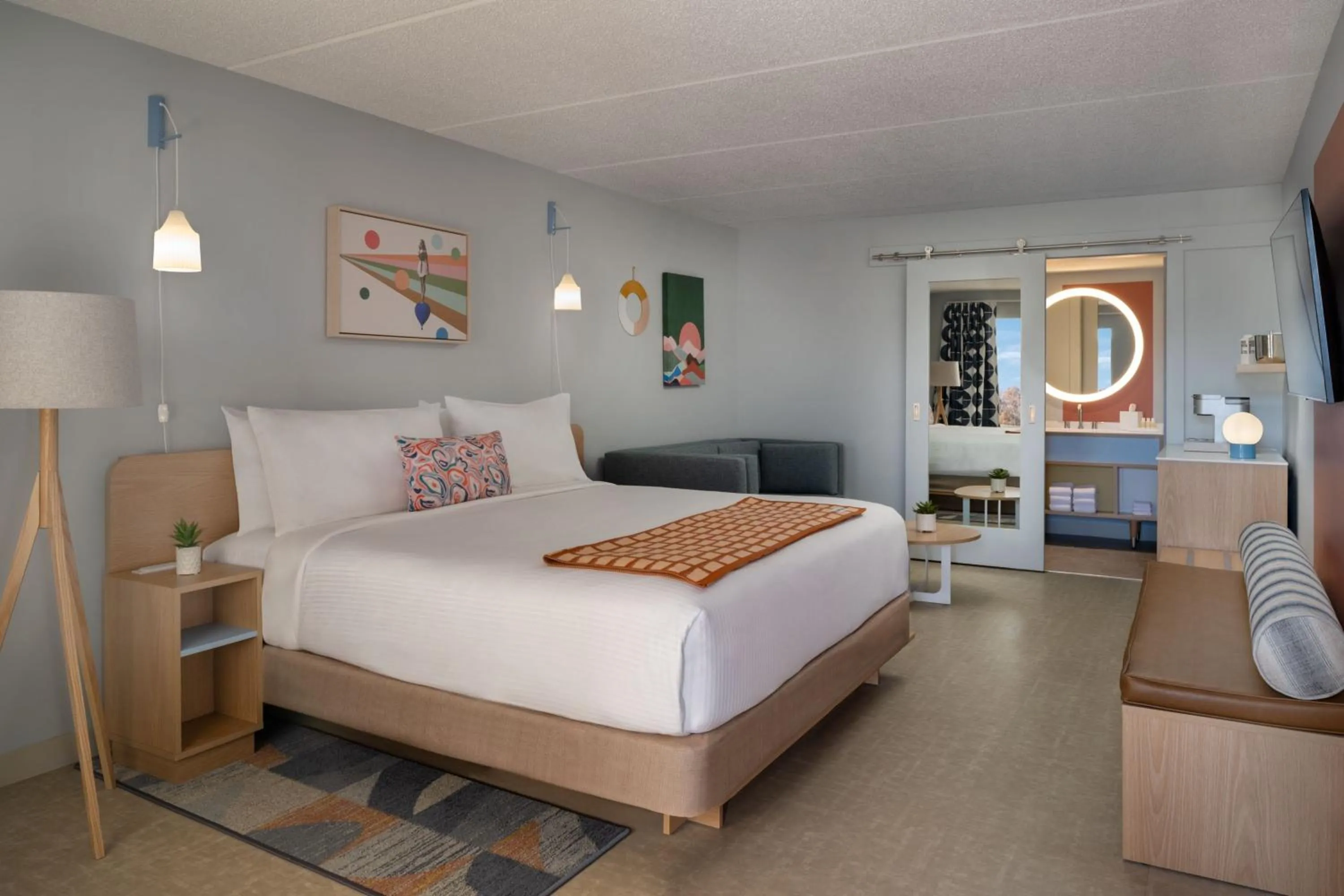 King Room - Hearing Accessible in The Wayback, Pigeon Forge, A Tribute Portfolio Hotel