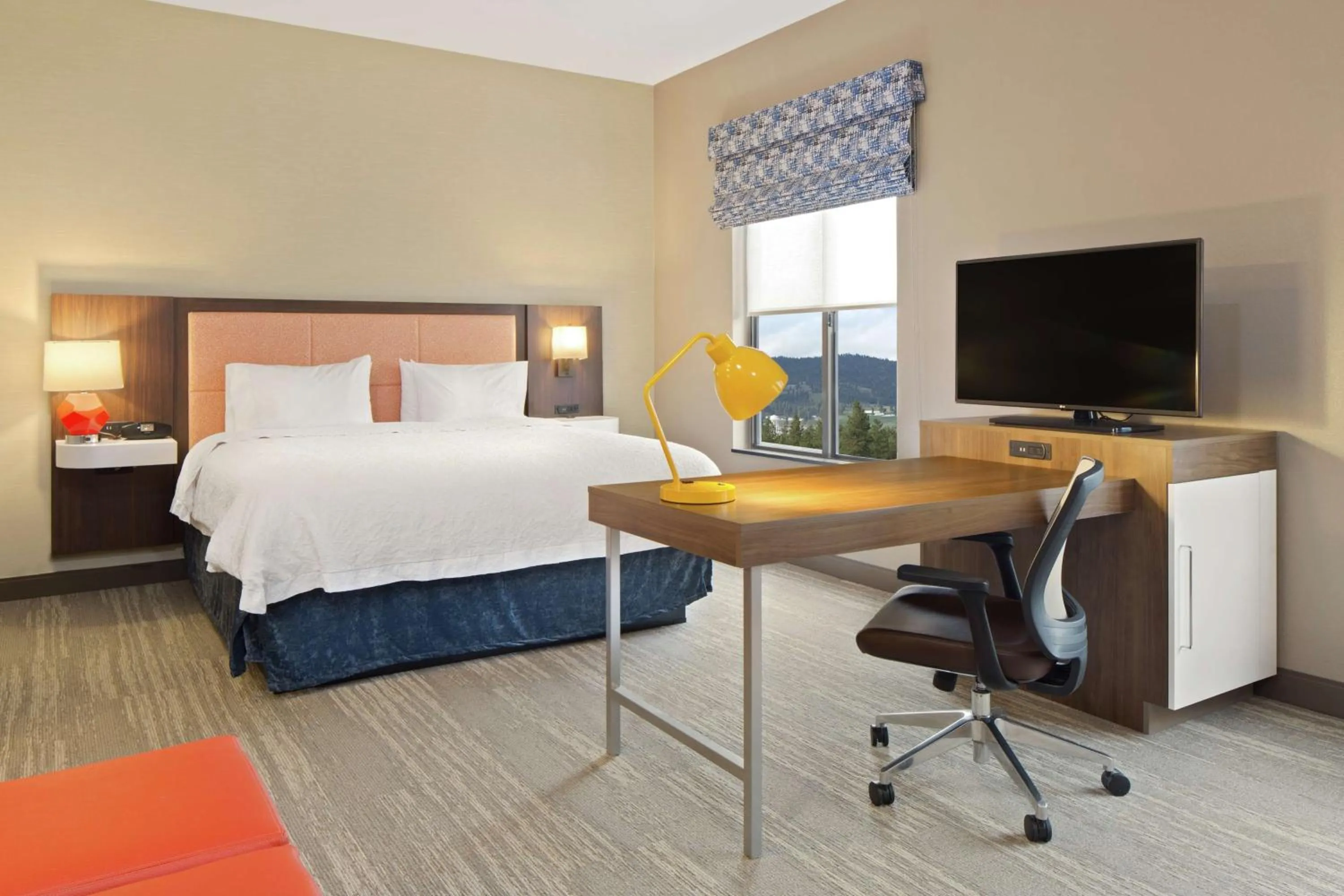 King Studio Suite with Sofa Bed - Hearing Access/Non-Smoking in Hampton Inn & Suites Spokane Valley