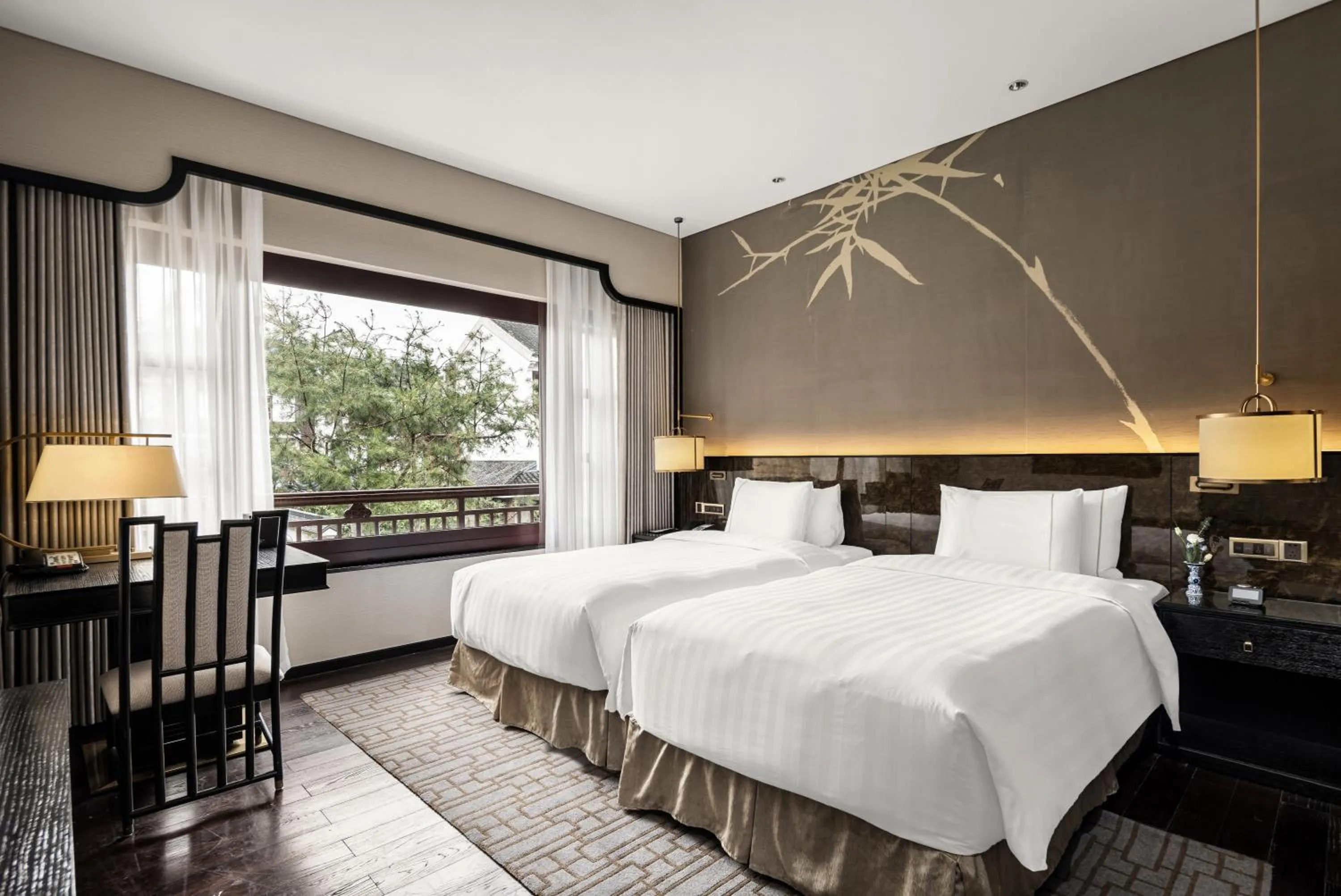 Premier Twin in Pan Pacific Suzhou -Including unlimited access to the 4A-level Panmen Scenic Area