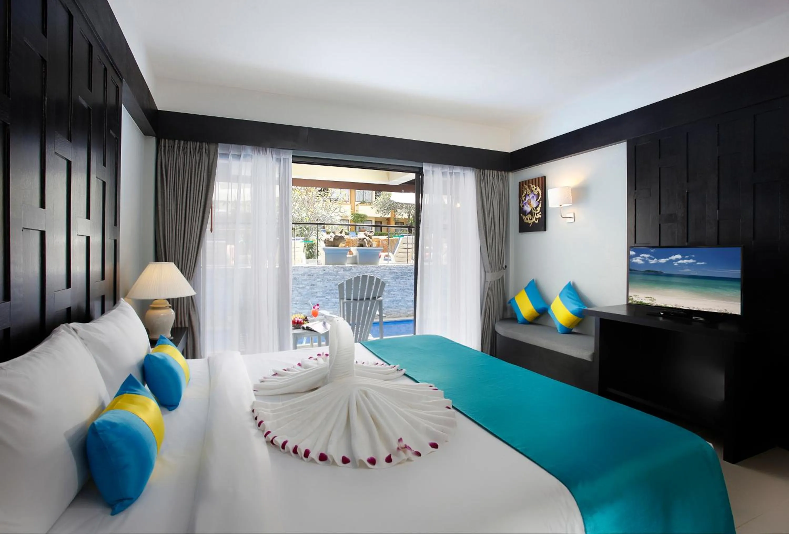 Superior Double or Twin Room with Swimming Pool Access in Diamond Cottage Resort & Spa