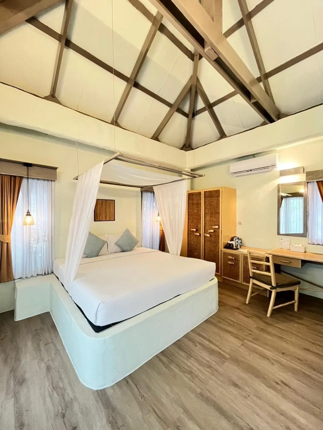 Ocean View Villa with One Way Airport Transfer in Punnpreeda Beach Resort - SHA Plus Certified