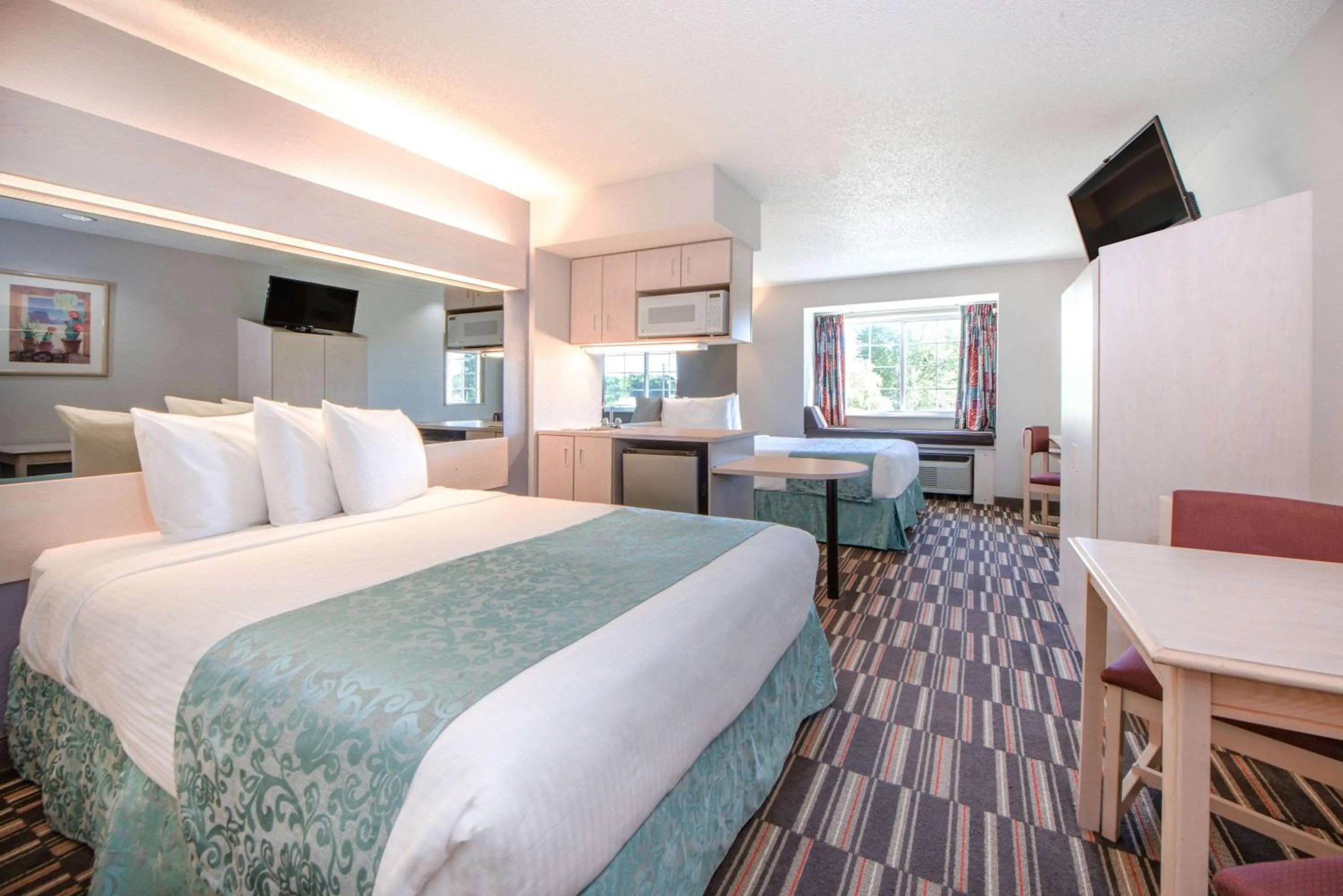 Studio Suite with Two Queen Beds - Non-Smoking in Microtel Inn & Suites Claremore Route 66