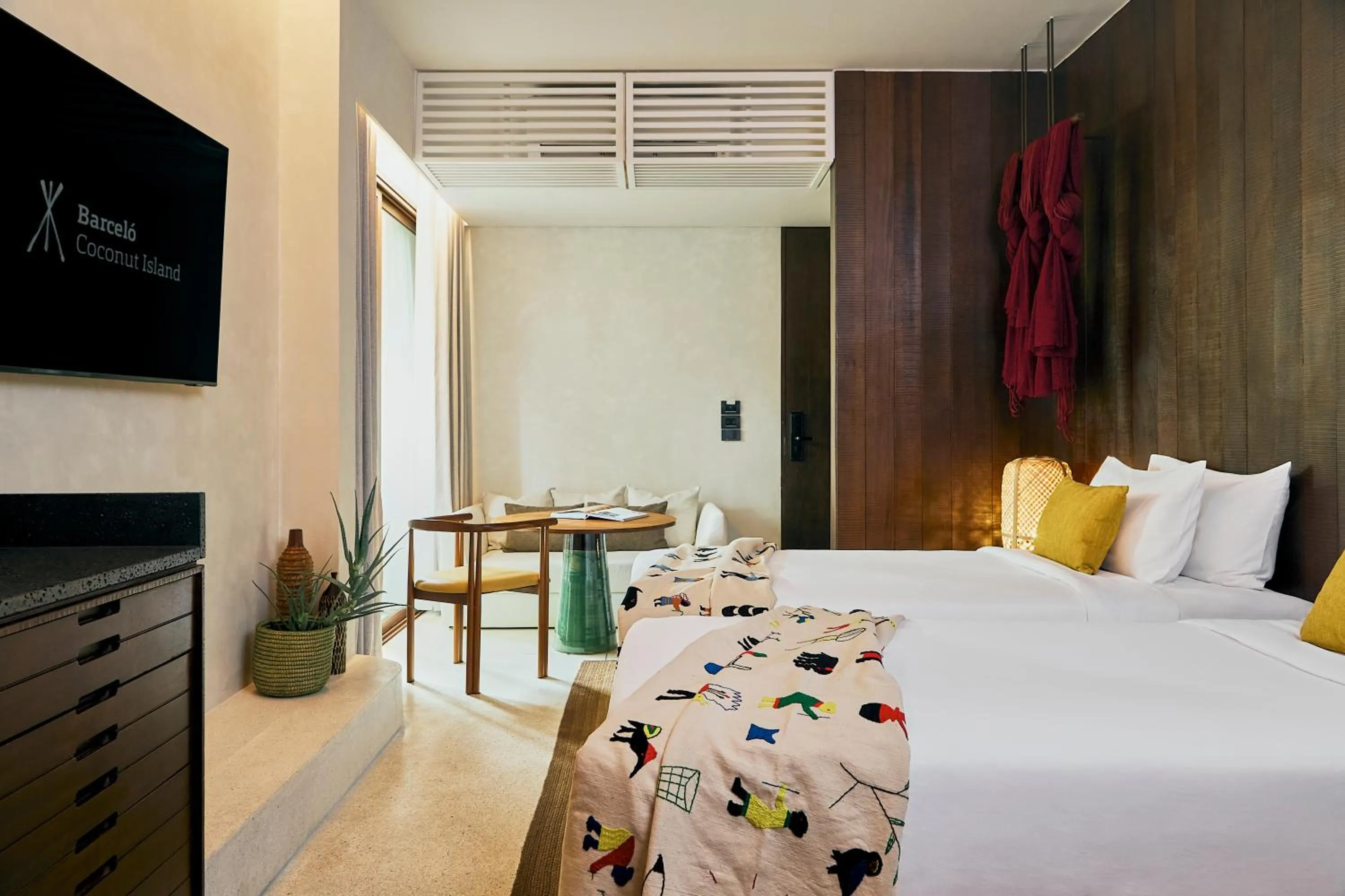 LUX Suite with Unlimited Free 24-Hour Water Shuttle Service in Barcelo Coconut Island, Phuket