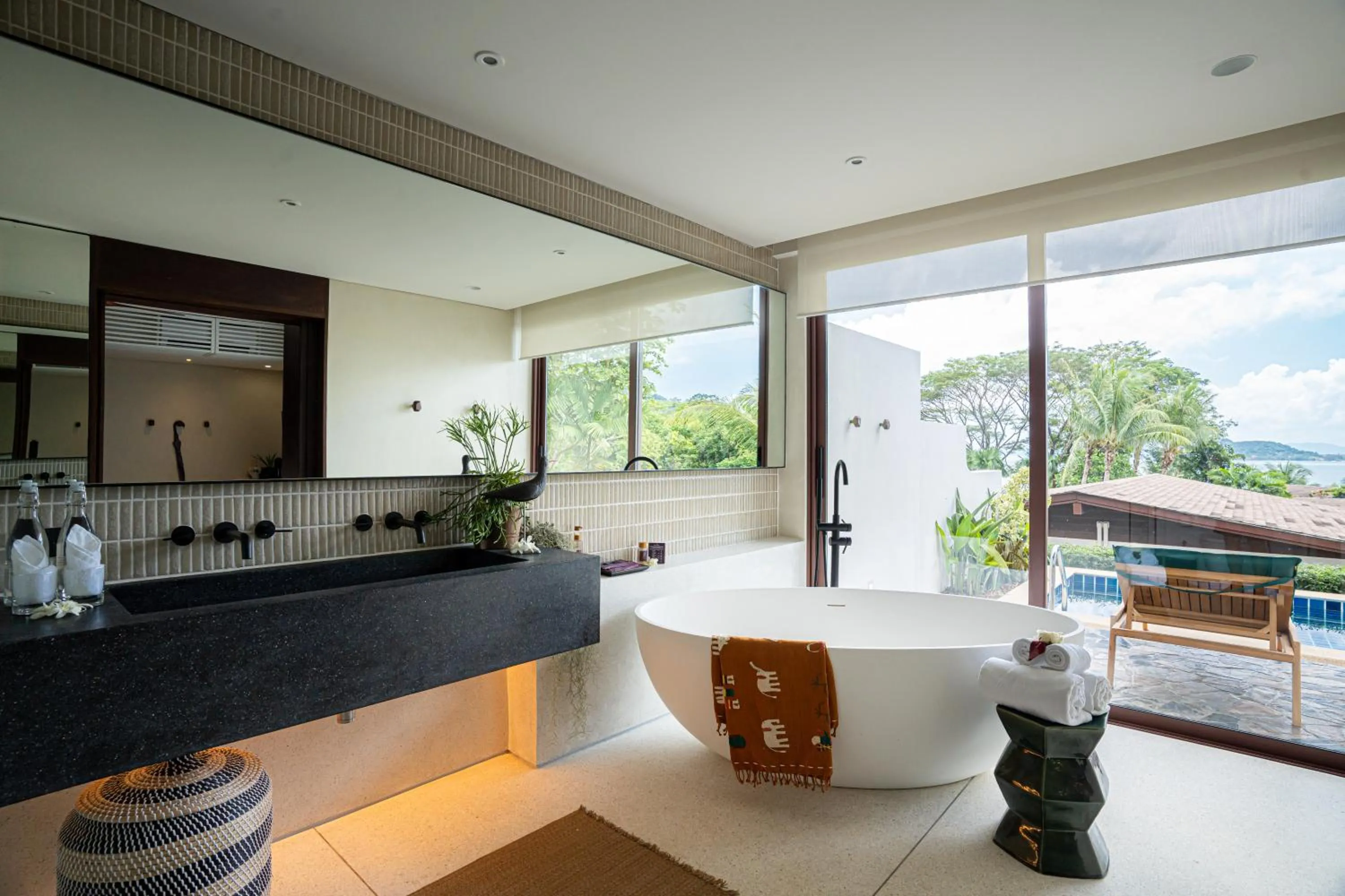 LUX 1-Bedroom Sea View Pool Villa with Unlimited Free 24-Hour Water Shuttle Service in Barcelo Coconut Island, Phuket