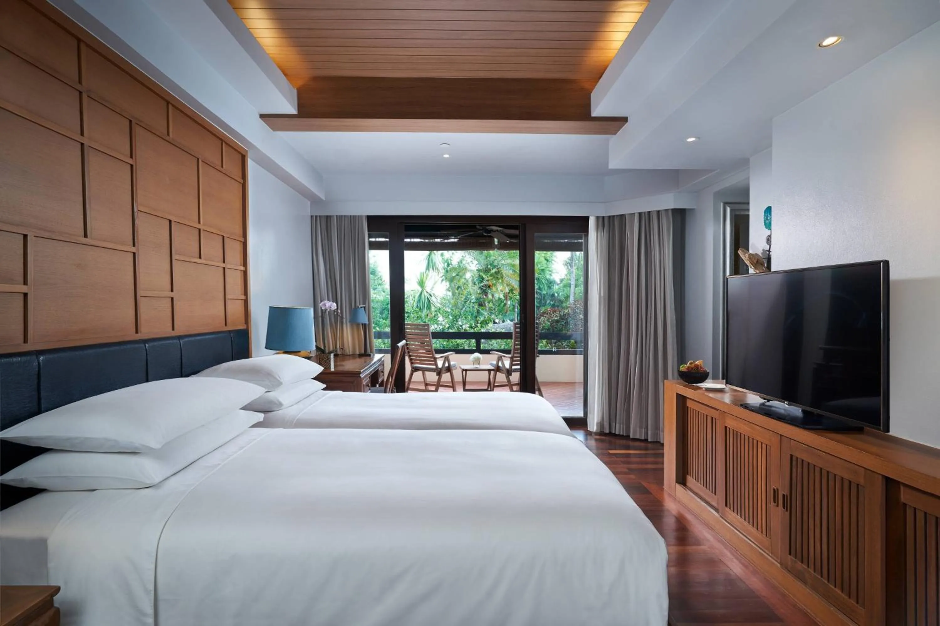 Deluxe Terrace, Guest room, 2 Twin/Single Bed(s), Whirlpool in Renaissance Koh Samui Resort & Spa