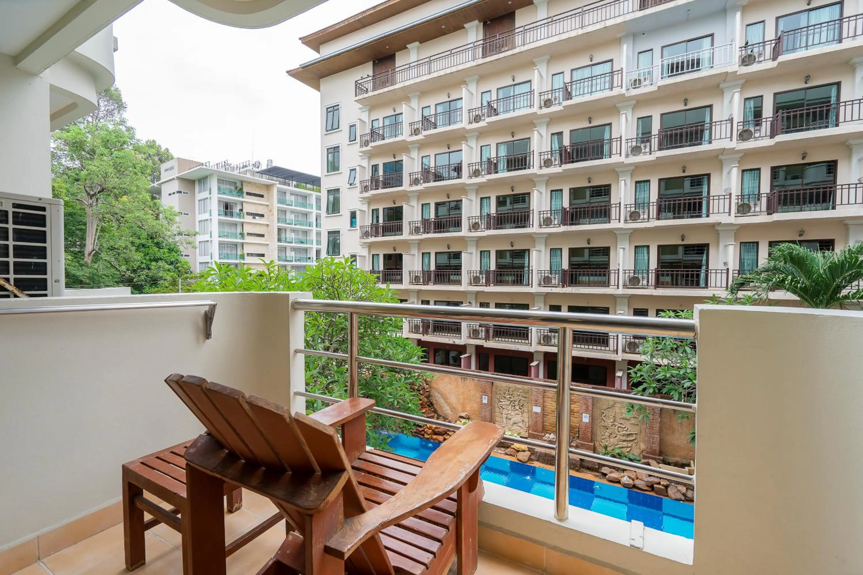 Double Room with Pool View - single occupancy in Bella Villa Prima