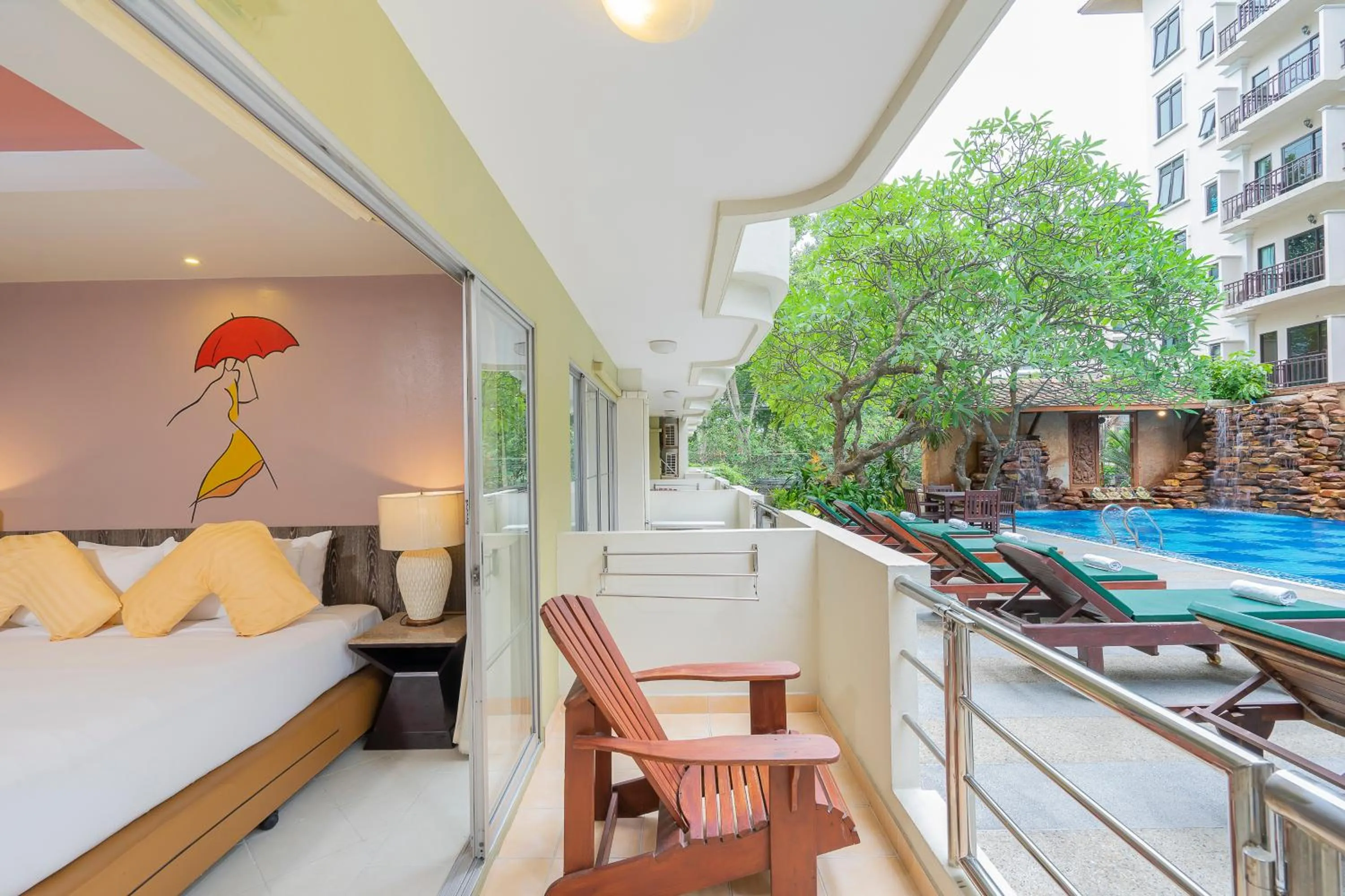 Double Room with Terrace - single occupancy in Bella Villa Prima