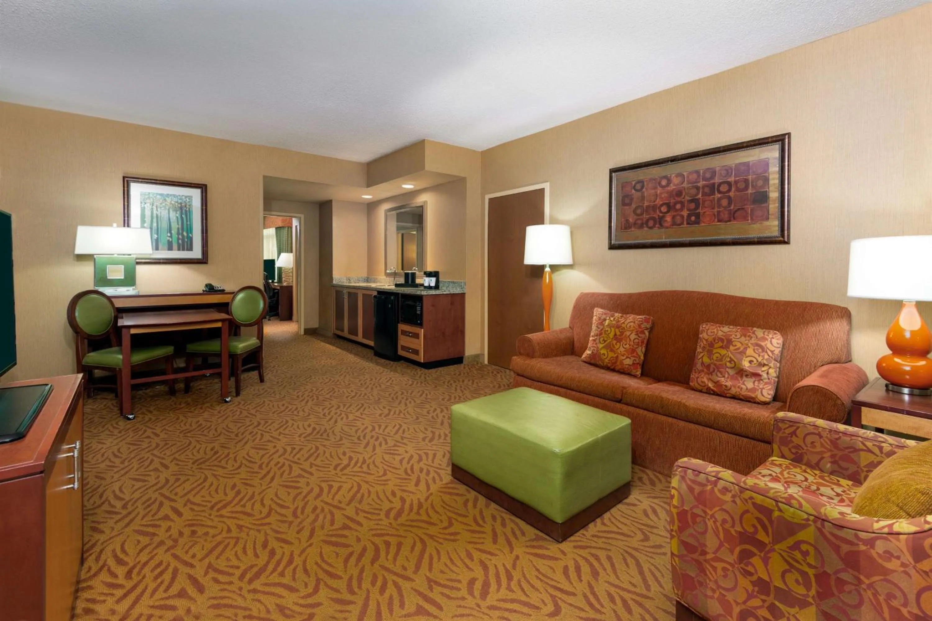 Premium King Suite - Non-Smoking in Embassy Suites Omaha- La Vista/ Hotel & Conference Center