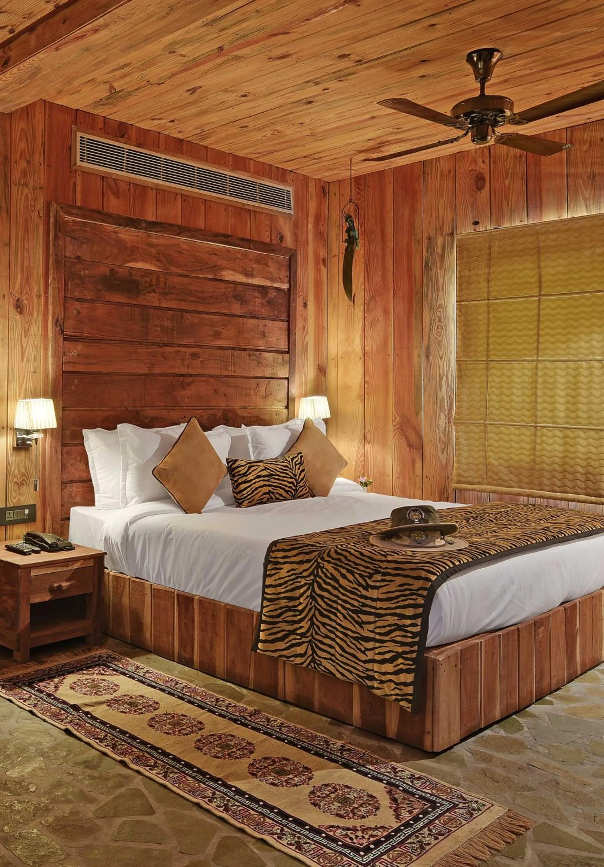 Large Double Room  - 20% off on F&B, Laundry and Spa, Happy Hours from 11AM to 8 PM in The Baagh Ananta Elite Ranthambore