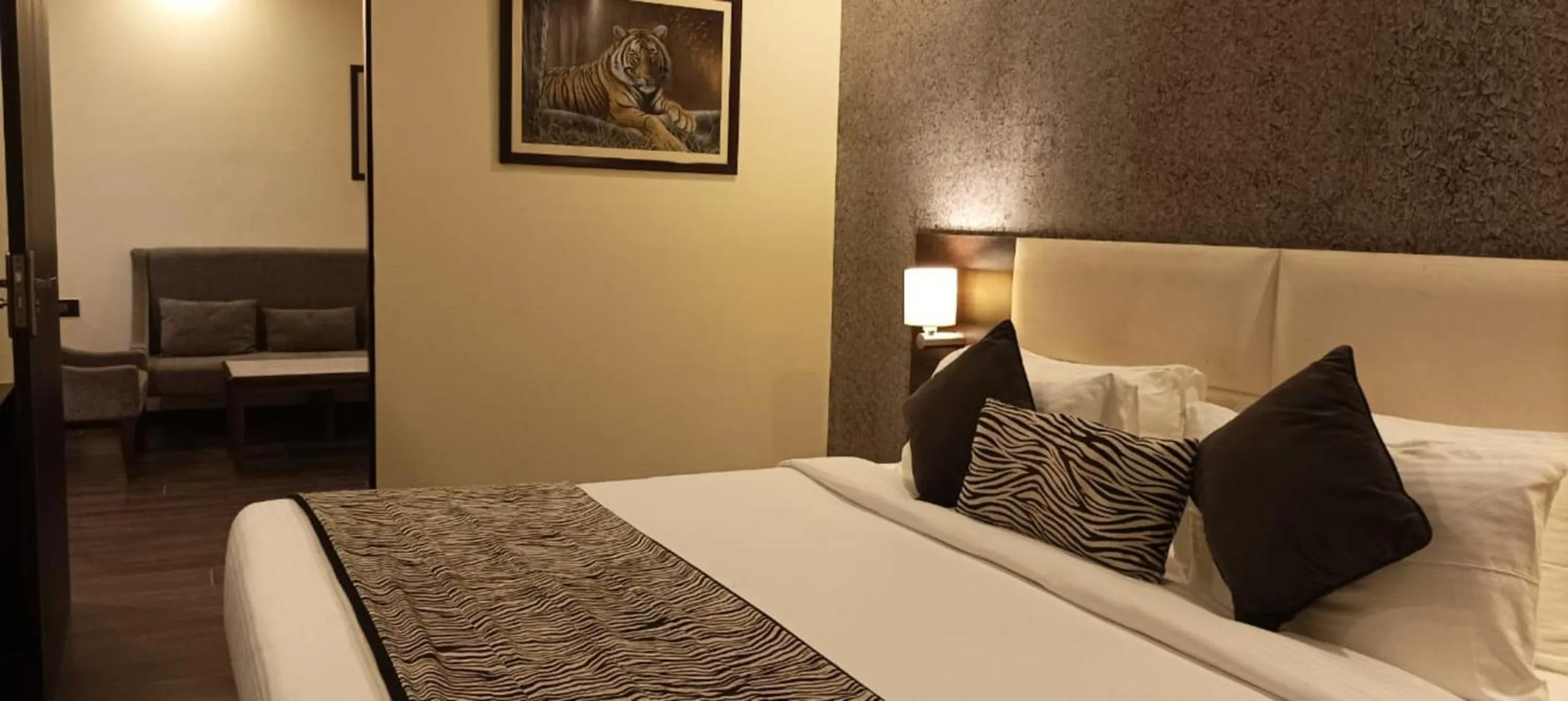 Deluxe King Studio - 20% off on F&B, Laundry and Spa, Happy Hours from 11AM to 8 PM in The Baagh Ananta Elite Ranthambore