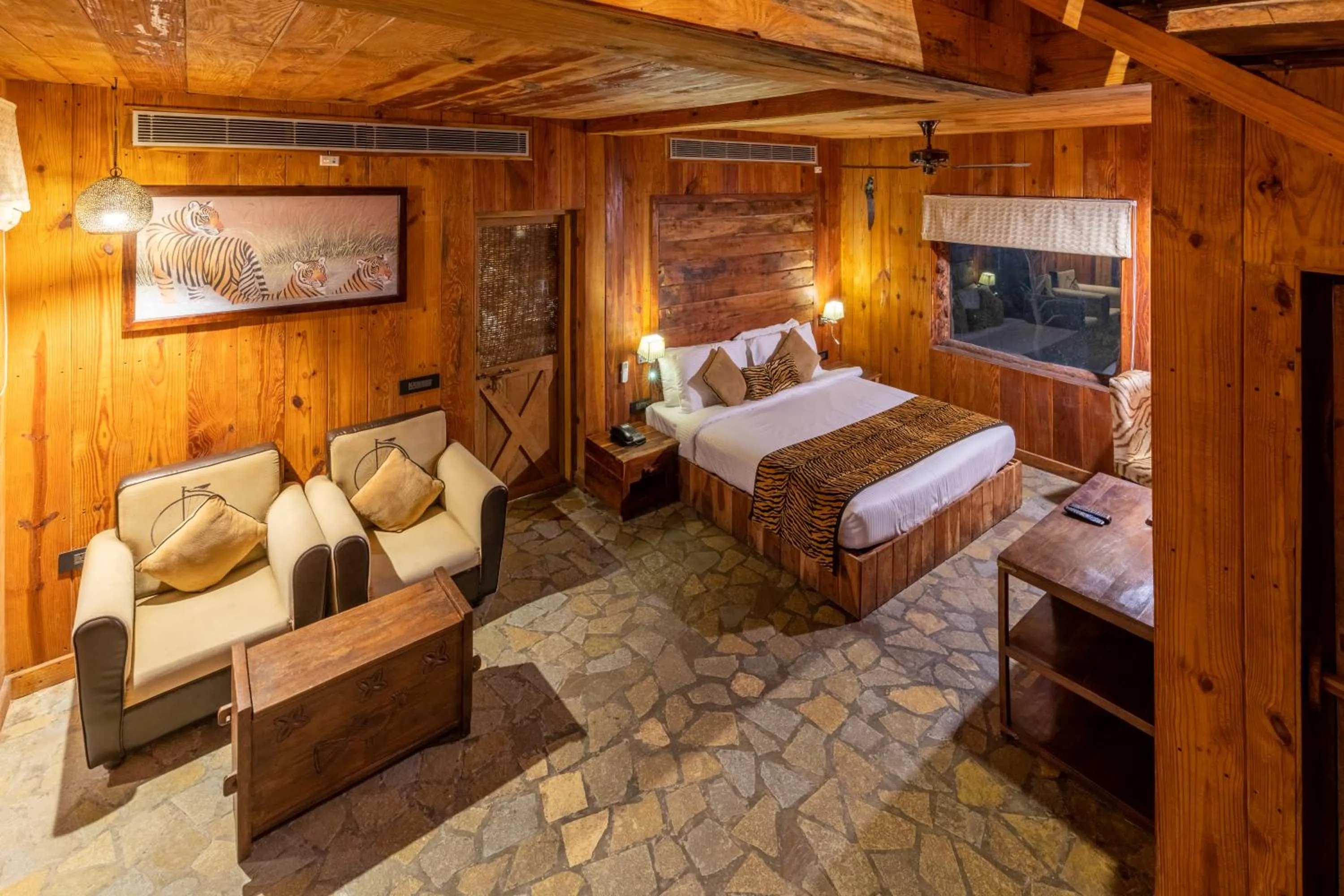 Luxury Cottage With Terrace - 20% off on F&B, Laundry and Spa, Happy Hours from 11AM to 8 PM in The Baagh Ananta Elite Ranthambore