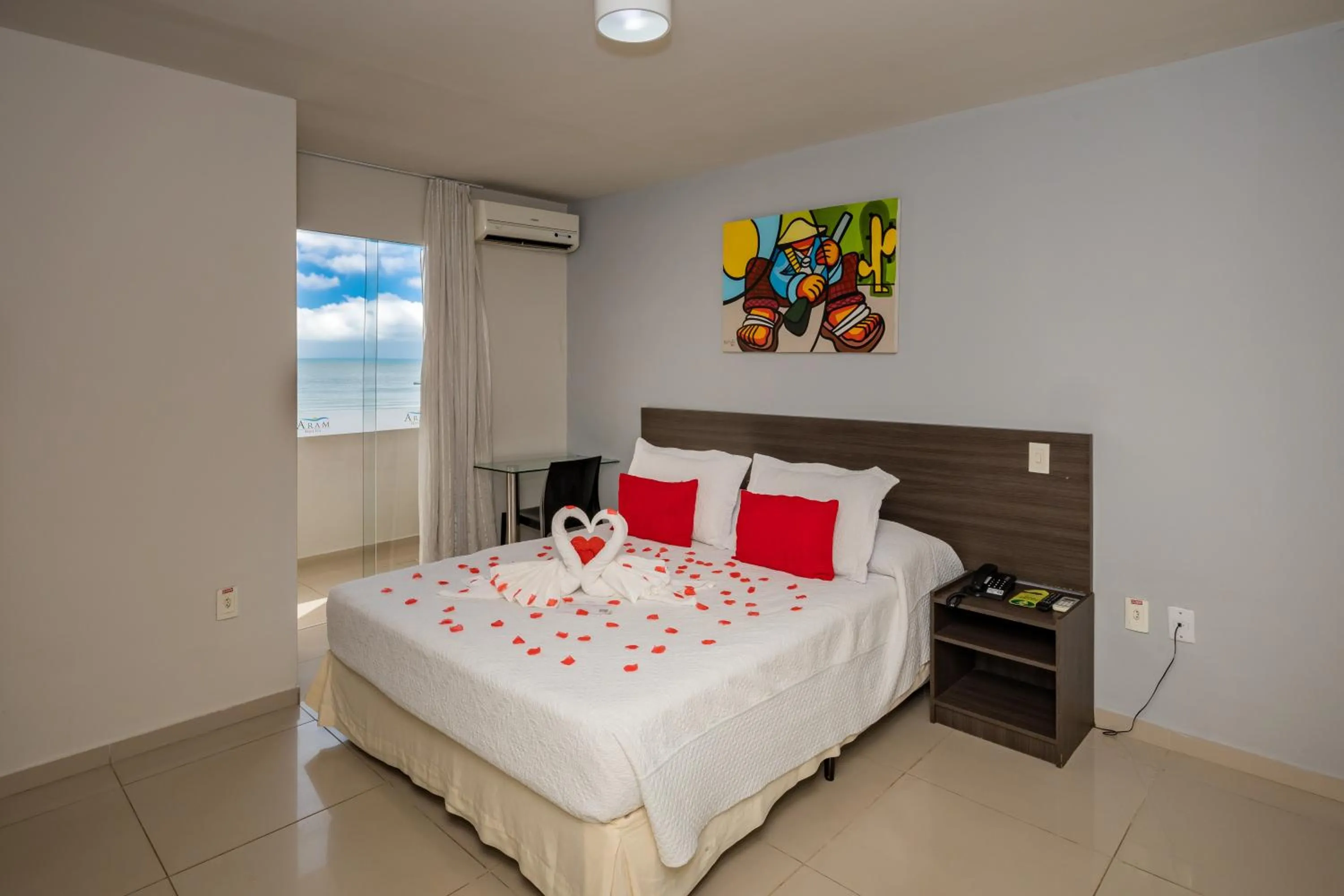 Deluxe Room with Sea View in El Aram Ponta Negra