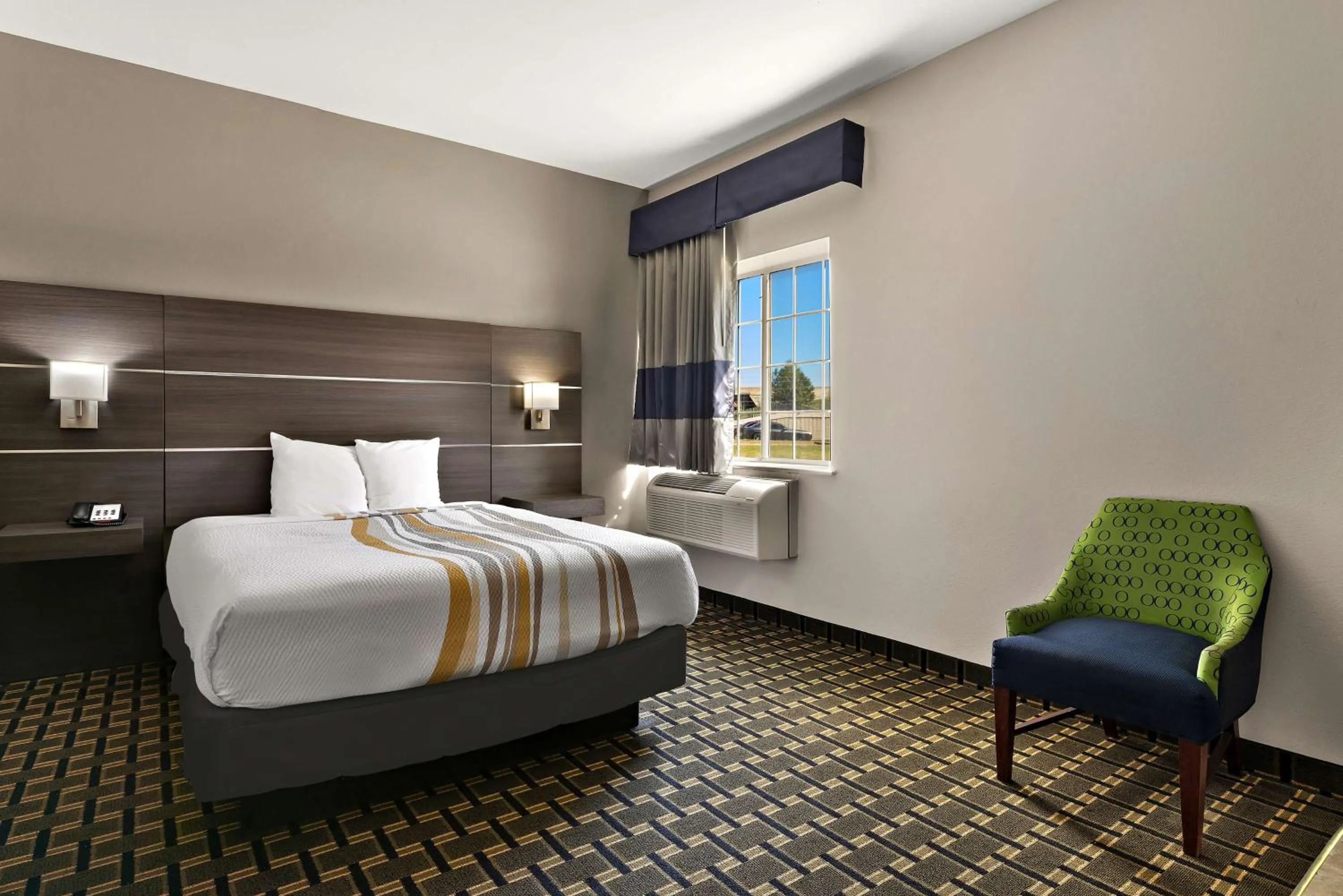 Queen Room with Mobility Accessible Walk In Shower in SureStay Plus Hotel by Best Western Tulsa East