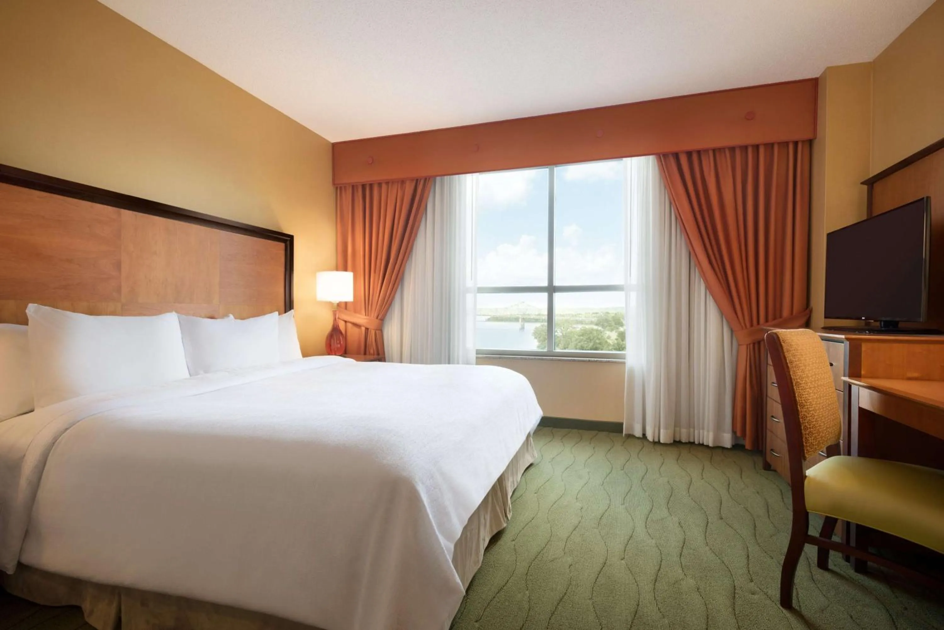 Two-Room King Suite - Non-Smoking in Embassy Suites East Peoria Hotel and Riverfront Conference Center