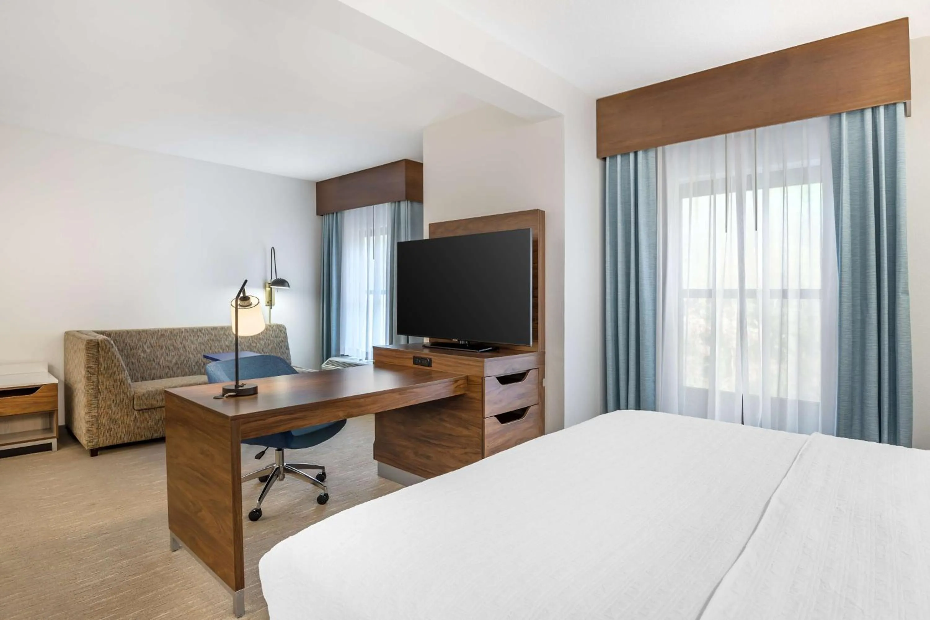 King Suite with Roll-In Shower - Non-Smoking in Hampton Inn Petersburg-Fort Lee