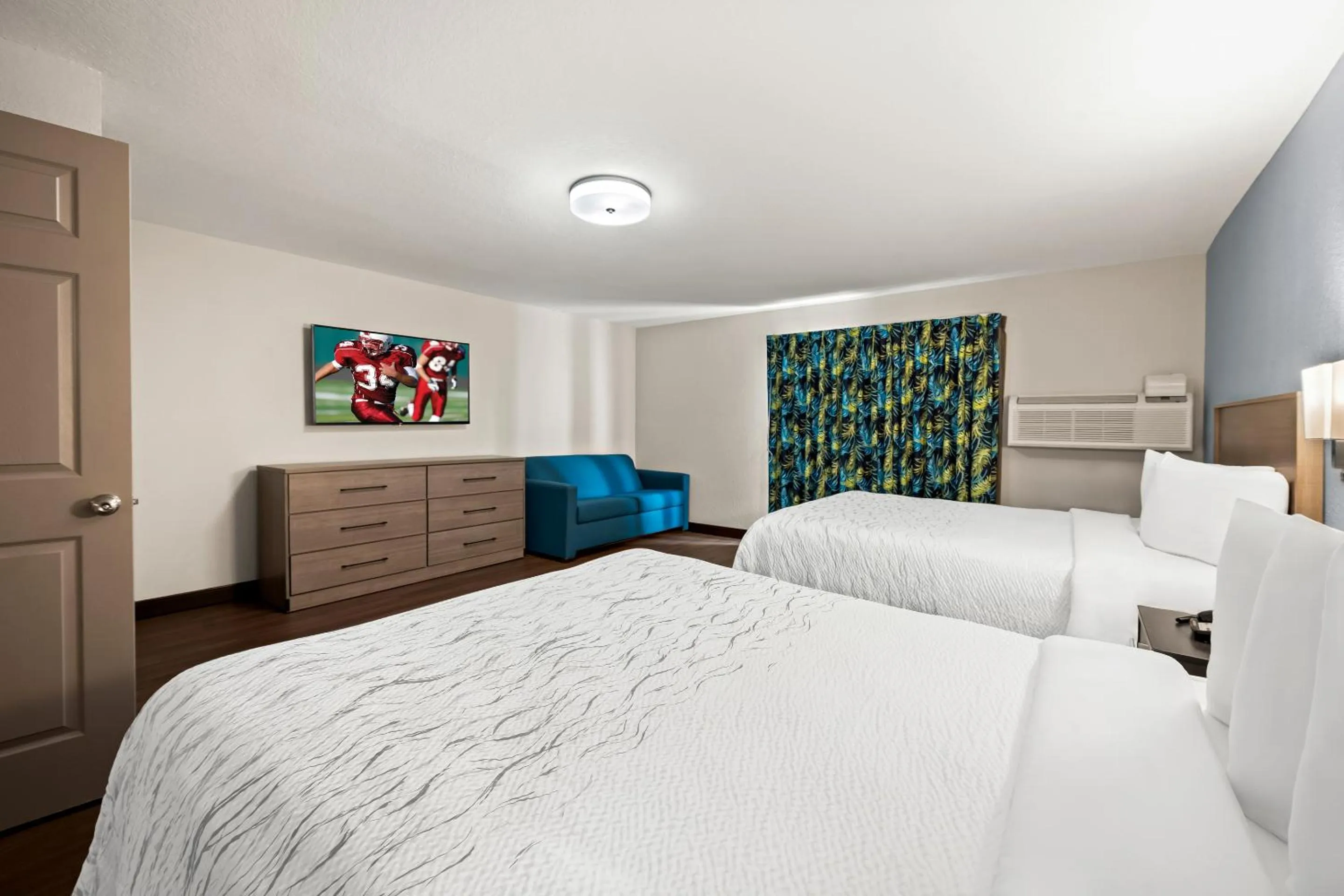 Suite with Two Queen Beds with Kitchen Disability Access Smoke Free in Red Roof Inn PLUS+ & Suites Naples Downtown-5th Ave S