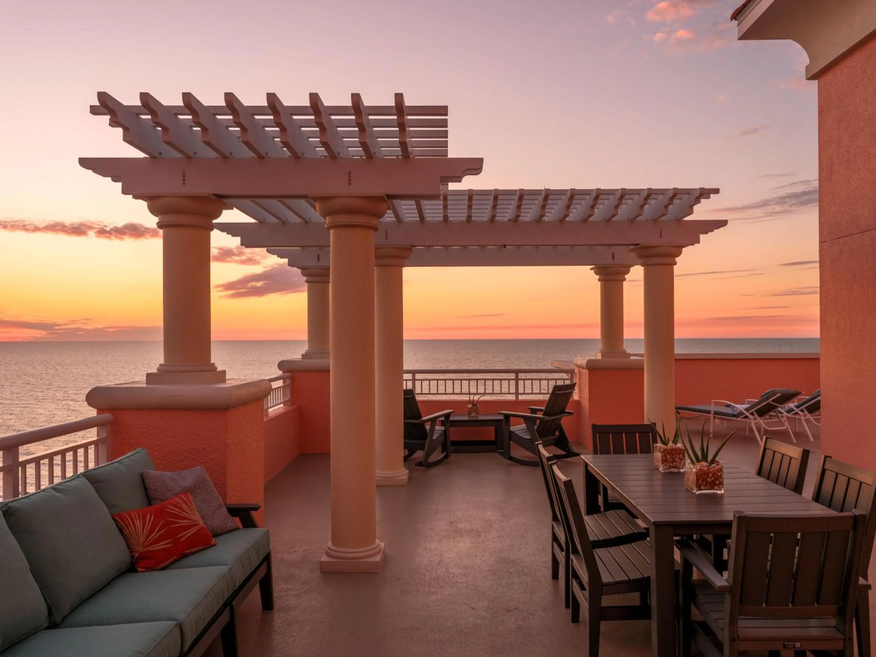 King Suite with Private Rooftop Terrace and Kitchen - Ocean View in Hyatt Regency Clearwater Beach Resort & Spa