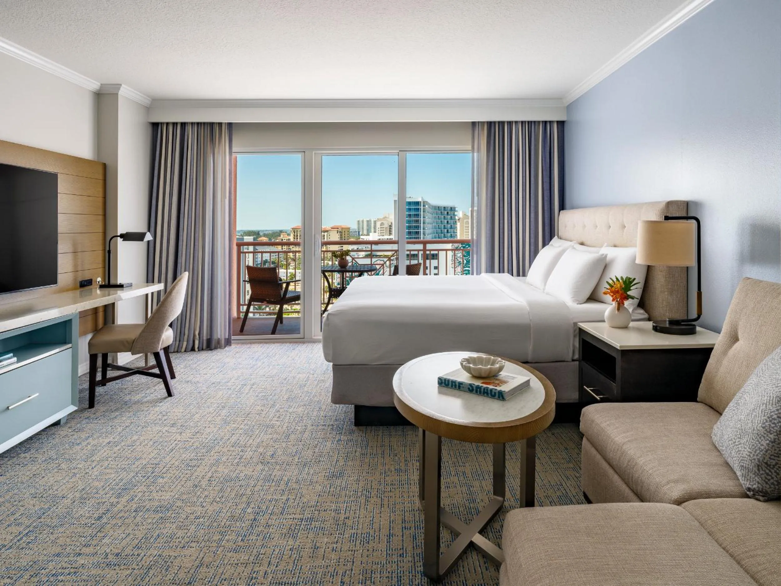 Premium King Room with Kitchenette and Partial Ocean View in Hyatt Regency Clearwater Beach Resort & Spa