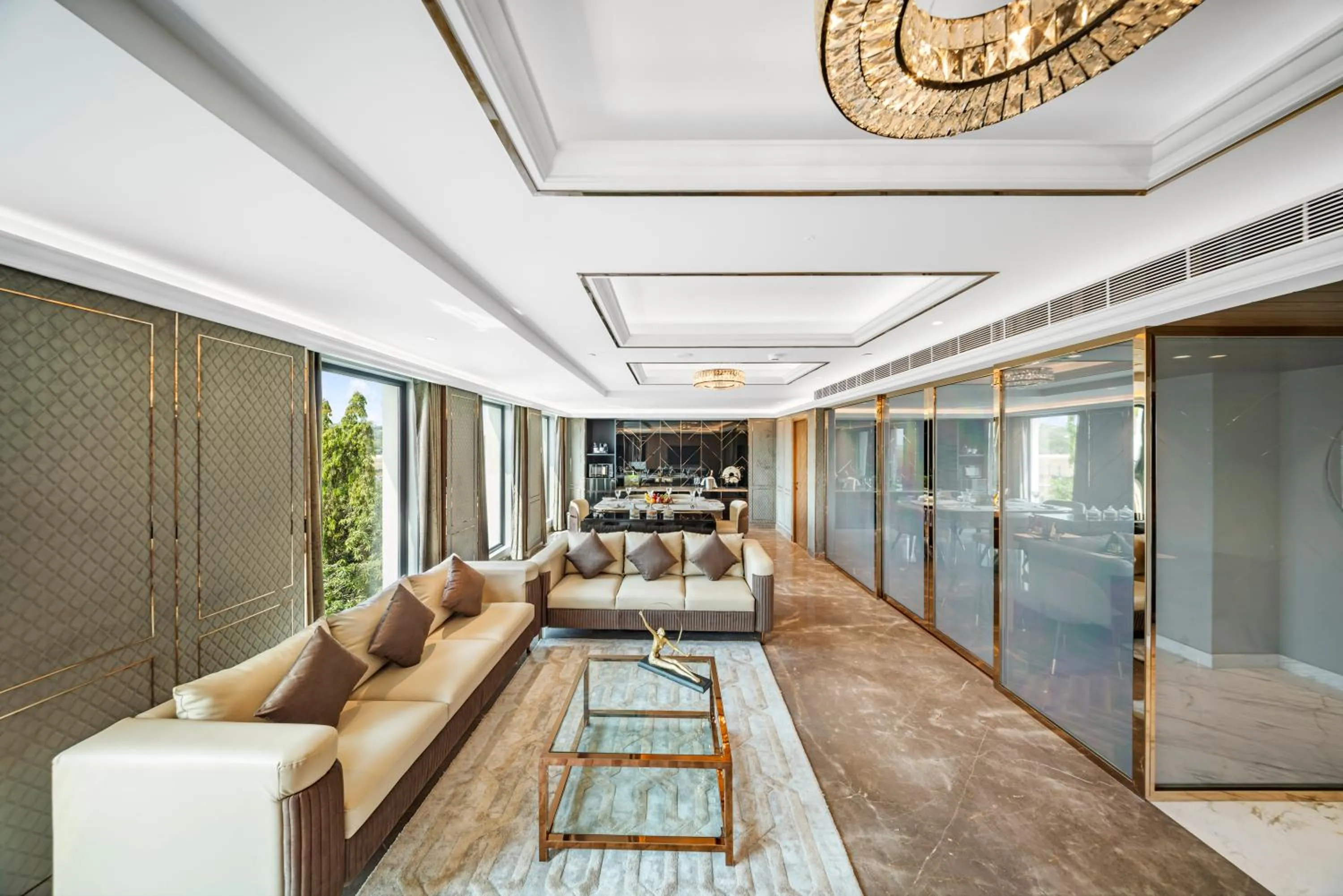 Presidential PentHouse Suite with Airport Transfers and Club Lounge access in Radisson Blu Hotel & Suites GRT Chennai