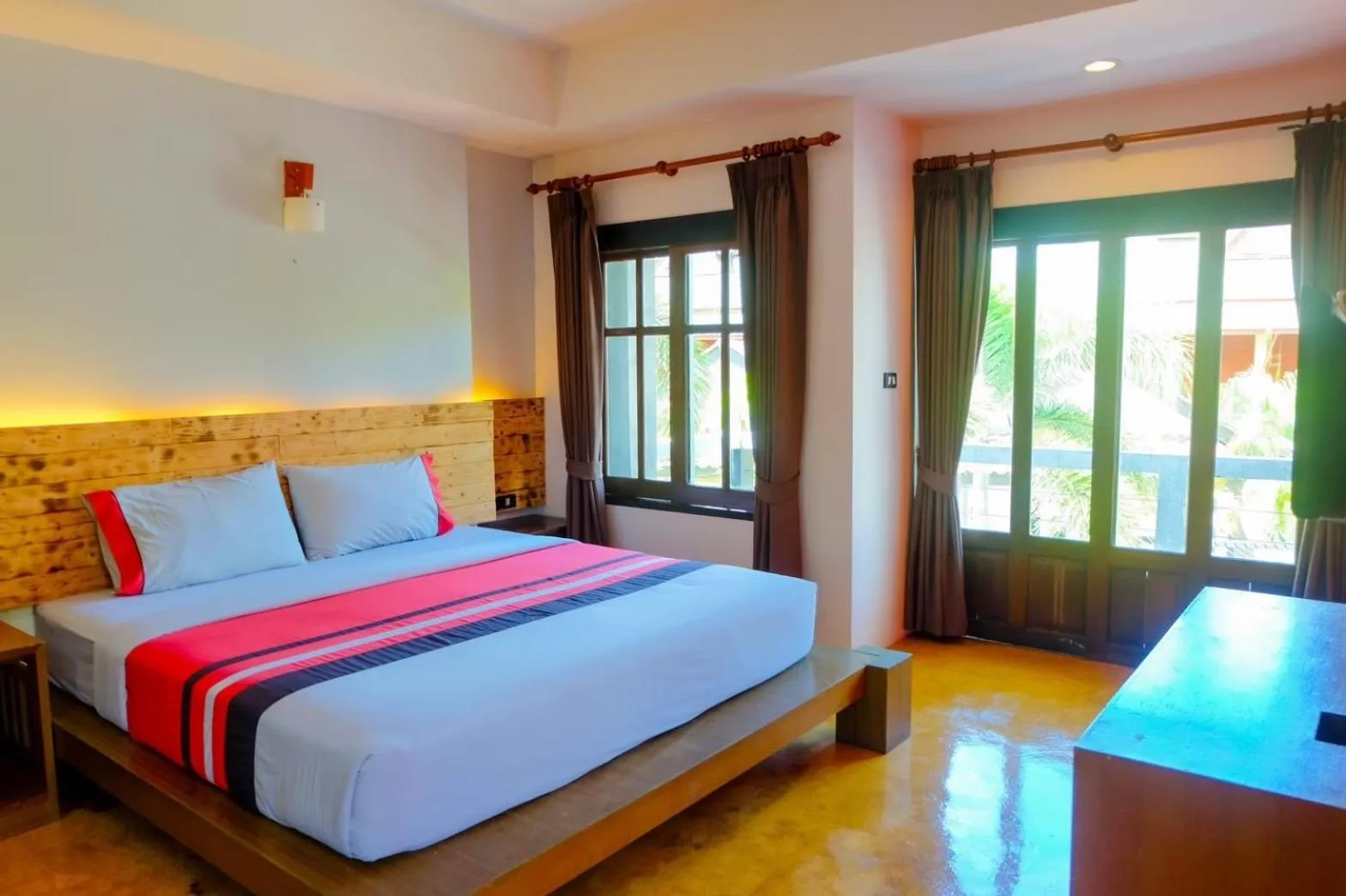 Deluxe Double or Twin Room with Pool View in See Through Resort Haad Yao
