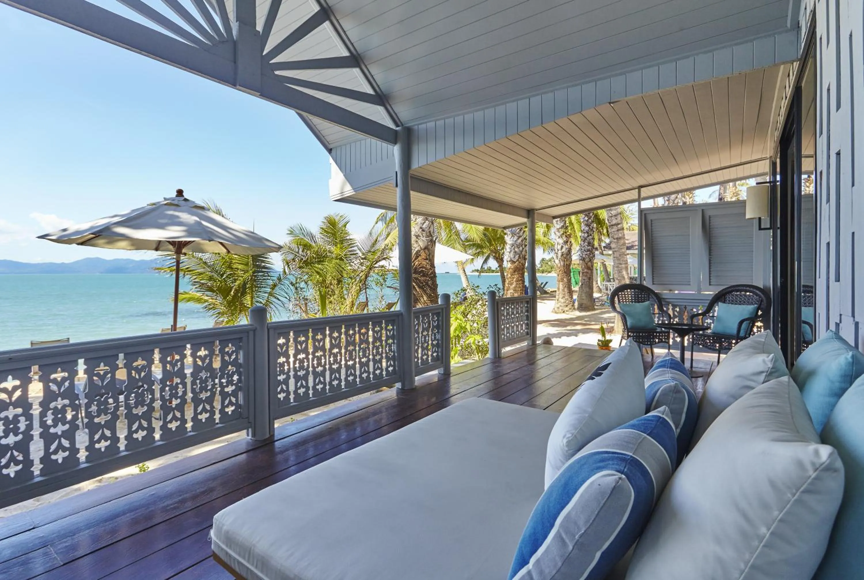 Beach Front Villa in Paradise Beach Resort, Koh Samui - SHA Extra Plus
