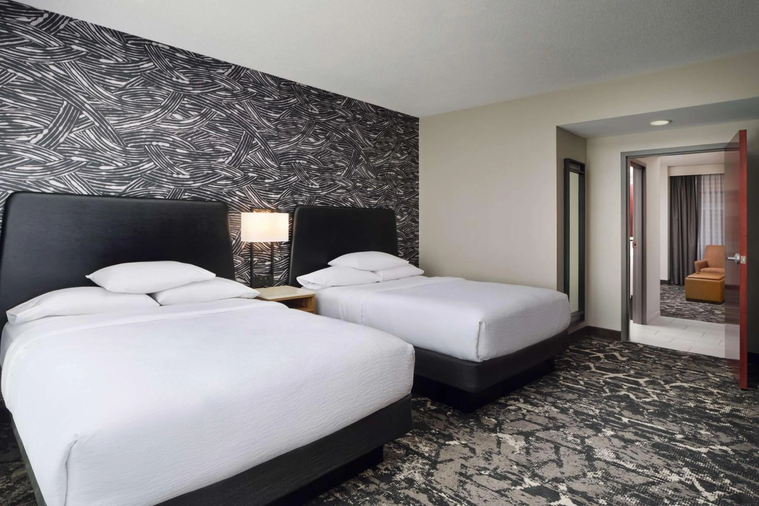 Premium Suite with Two Queen Beds in Embassy Suites by Hilton Hampton Convention Center