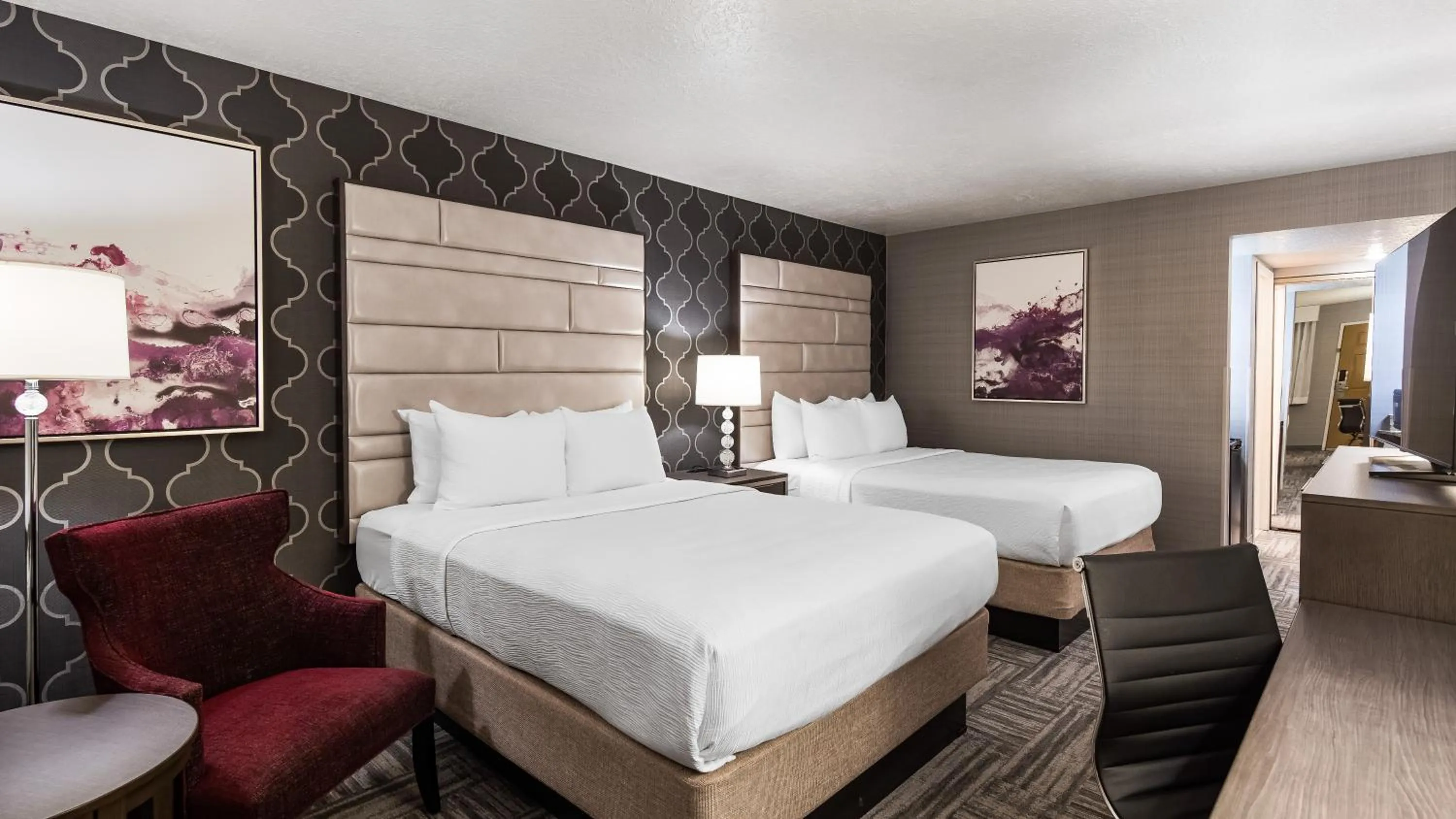 Queen Room with Two Queen Beds in Abbey Inn Cedar City