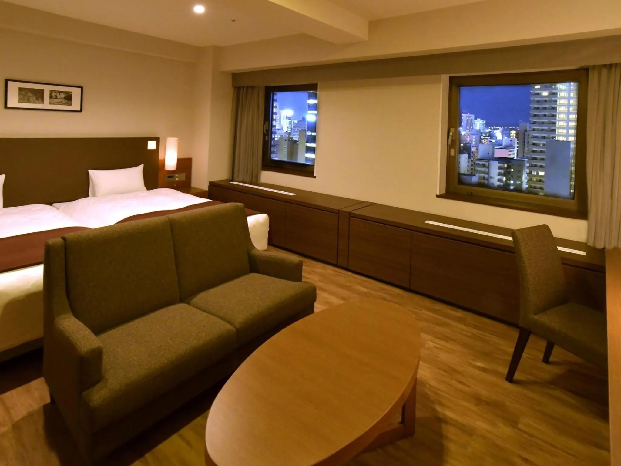Connecting Twin + Single Rooms (3 Adults) - High Floor - Smoking in Sapporo View Hotel Odori Park