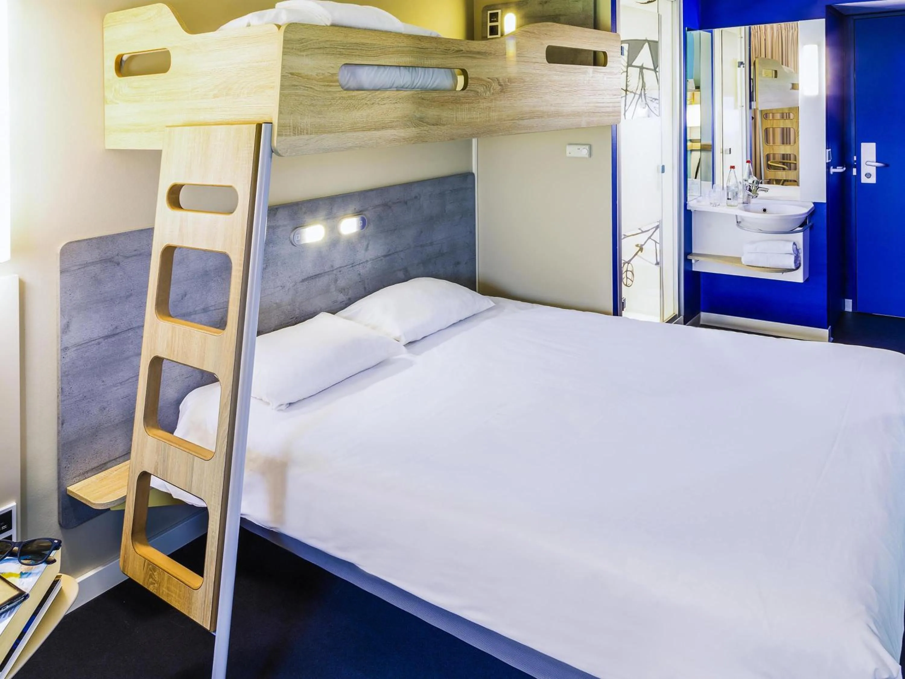 Standard Double Room with Bunk Bed in ibis Budget Luxembourg Aeroport