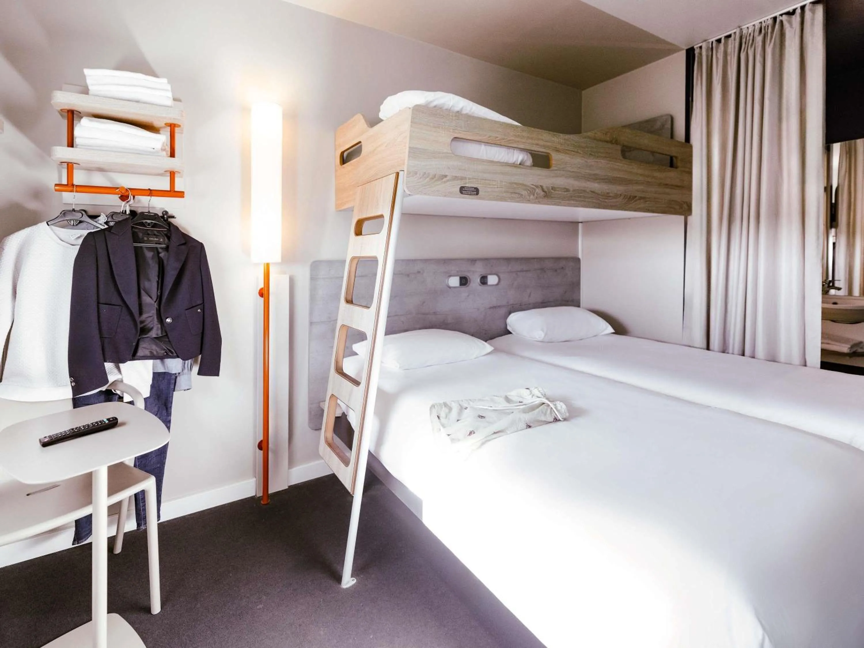 Standard Twin Room with Bunk Bed in ibis Budget Luxembourg Aeroport