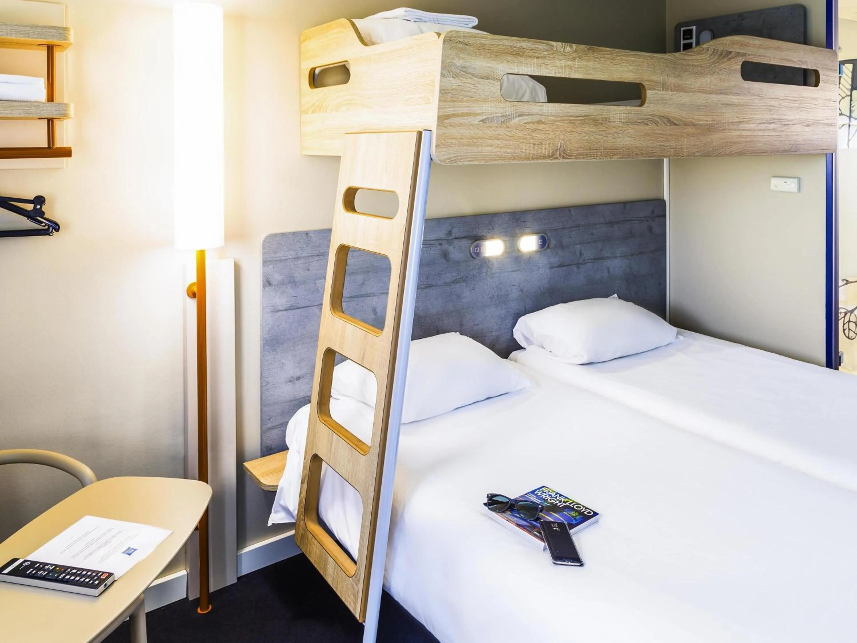 Standard Twin Room with Bunk Bed in ibis Budget Luxembourg Aeroport